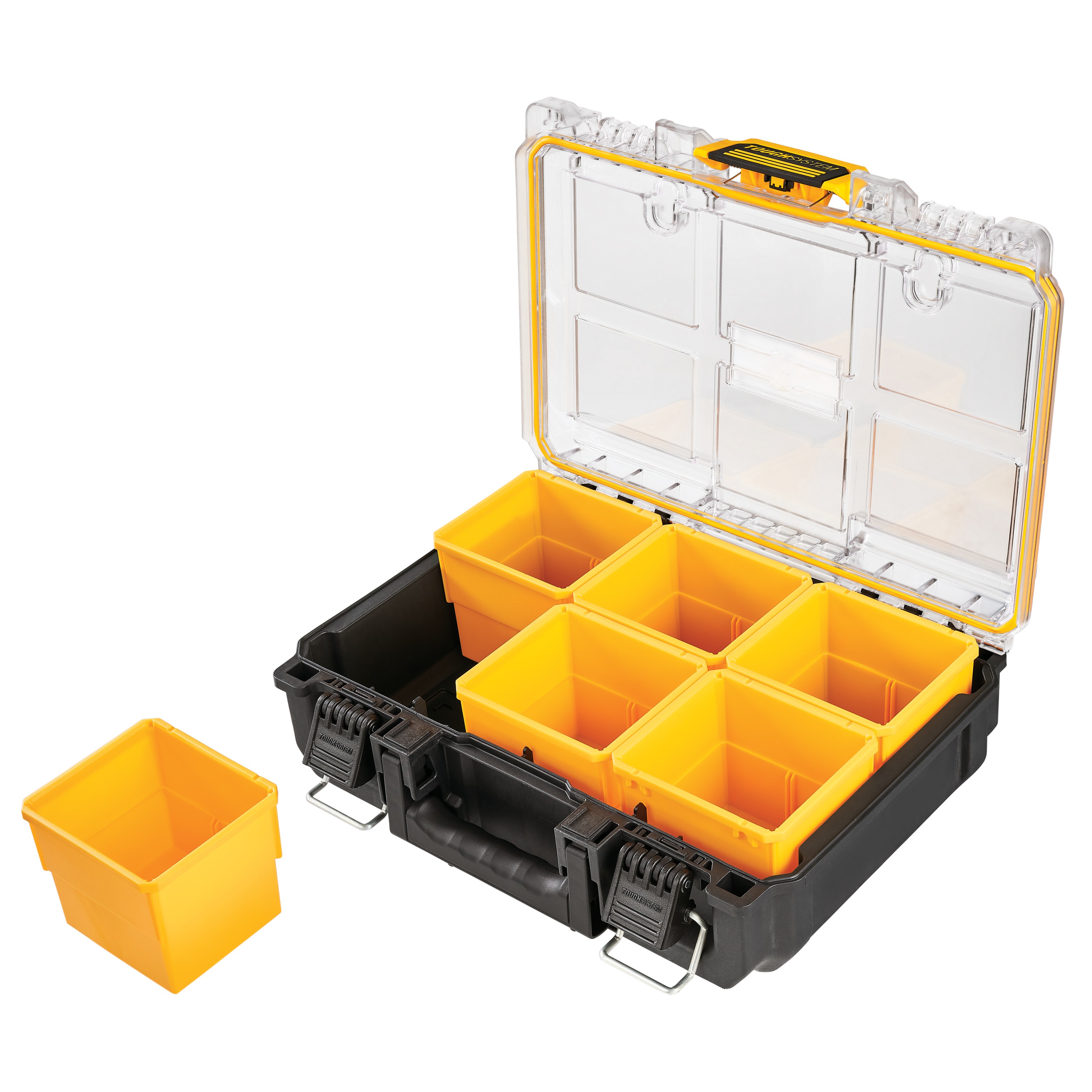 Removable deep cup feature of a tough system 2.0 deep compact organizer.