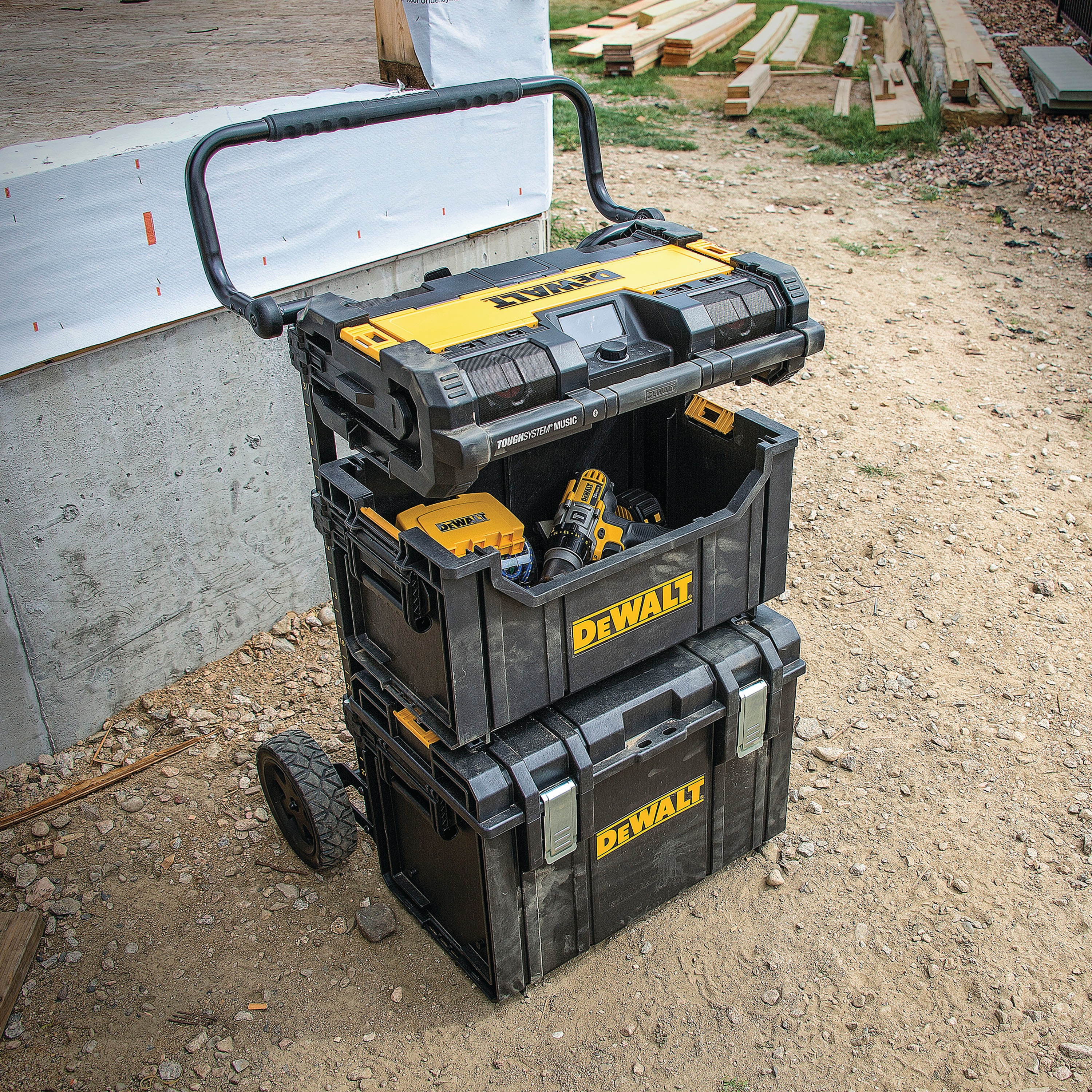 dewalt sound system
