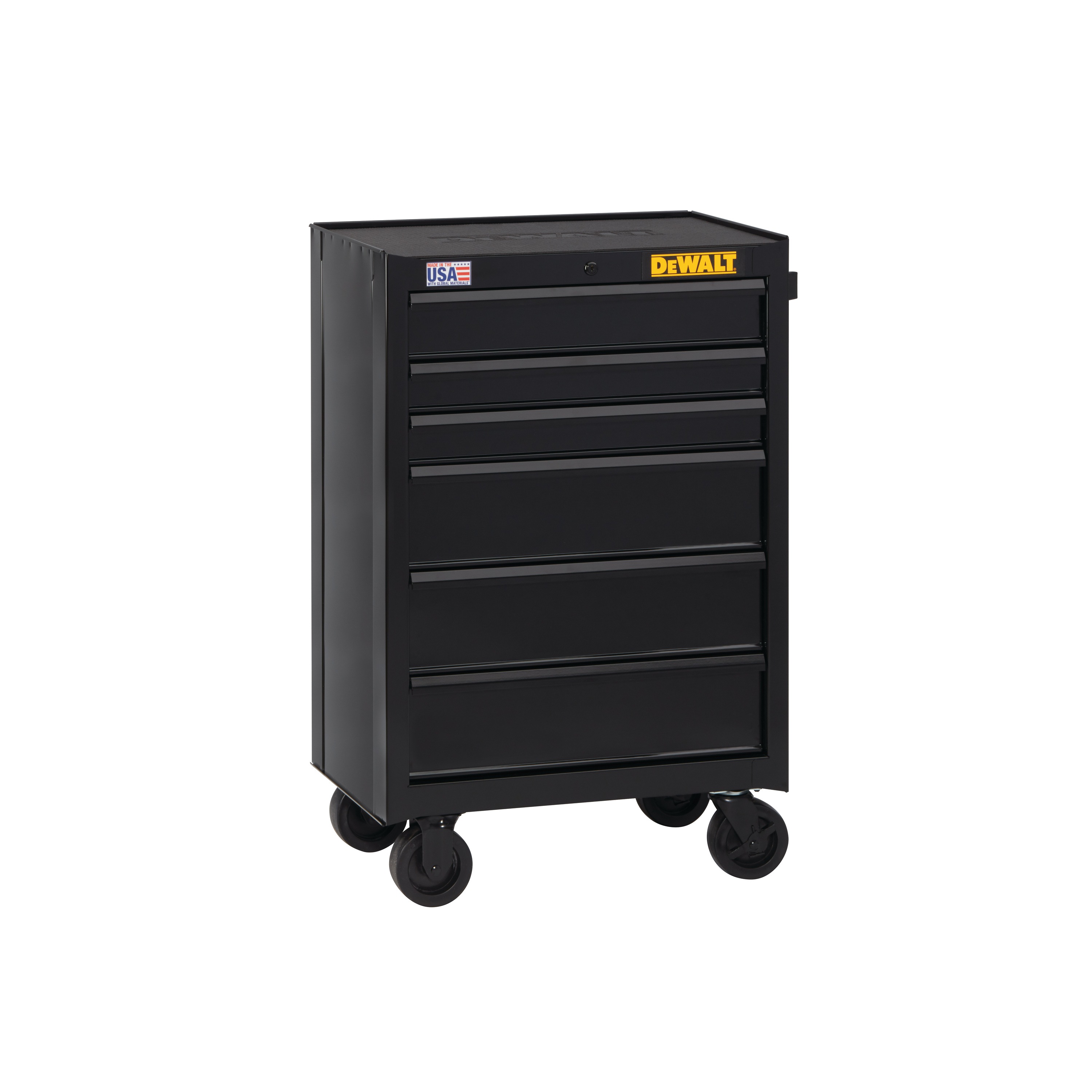 26 In Wide 6 Drawer Rolling Tool Cabinet Dwst22760 Dewalt