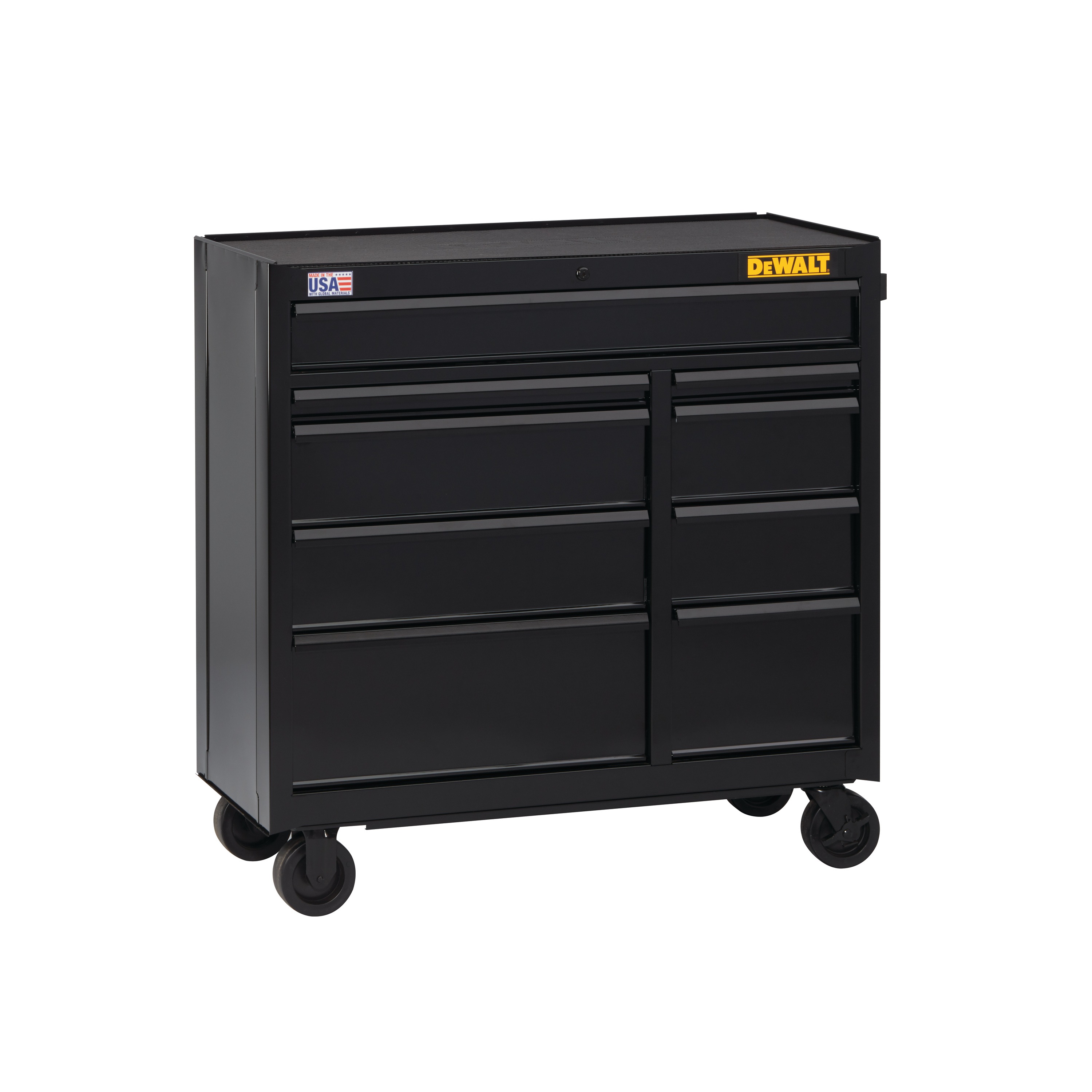 41 In Wide 9 Drawer Rolling Tool Cabinet Dwst24190 Dewalt