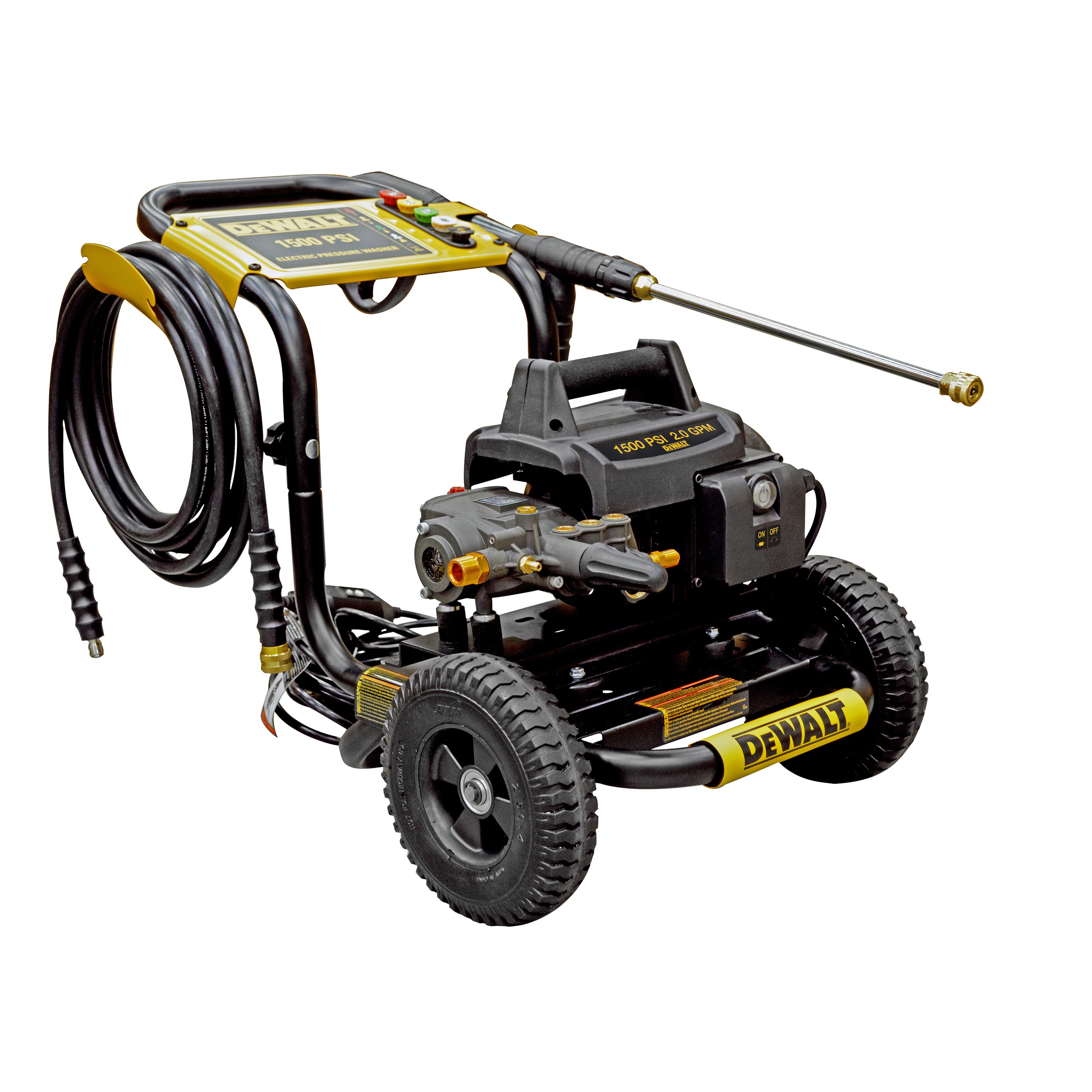 DEWALT - 1500 PSI at 20 GPM Cold Water Electric Pressure Washer - DXPW1500E