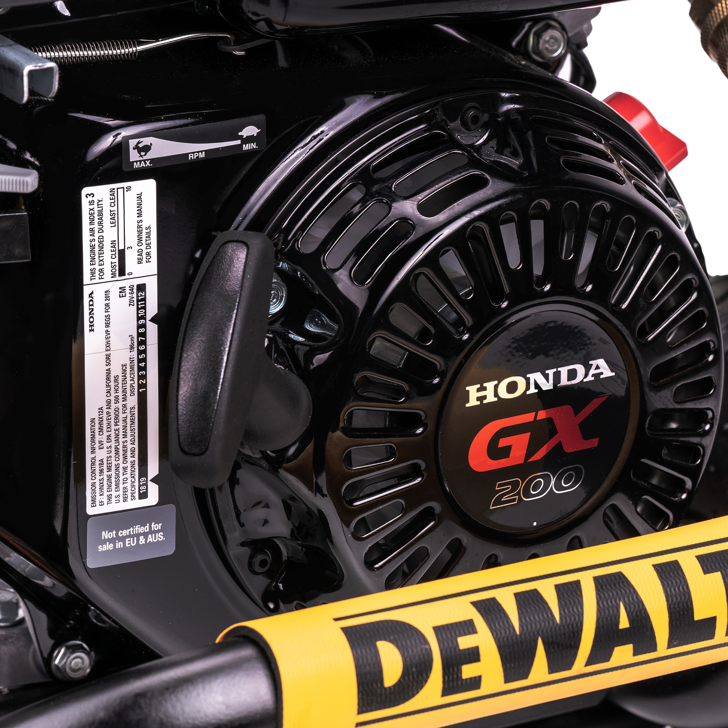 DEWALT - 3600 PSI at 25 GPM Cold Water Gas Pressure Washer Powered by Honda with Triplex Pump - DXPW3625