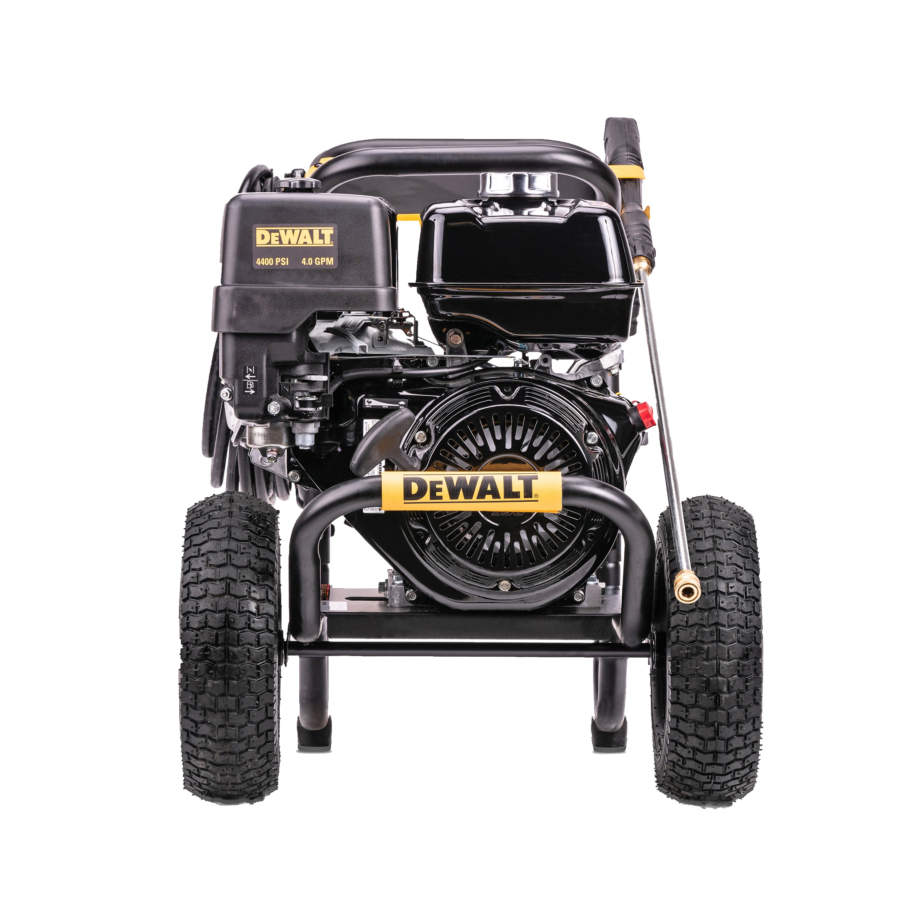 DEWALT - 4400 PSI at 40 GPM Cold Water Gas Pressure Washer Powered by Honda with AAA Triplex Pump - DXPW4440