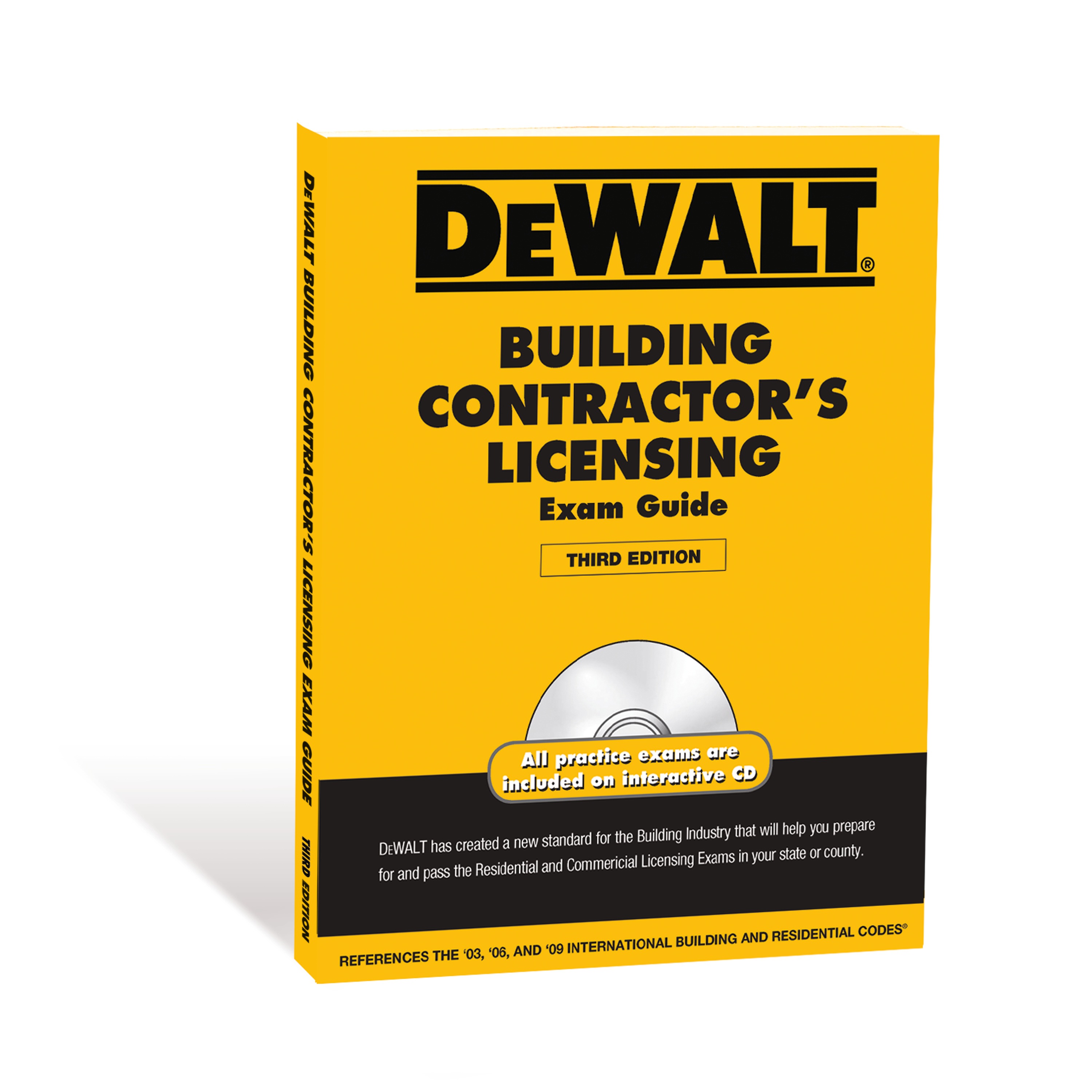 Building Contractor S Licensing Exam Guide 3rd Edition Dxrg57551 Dewalt
