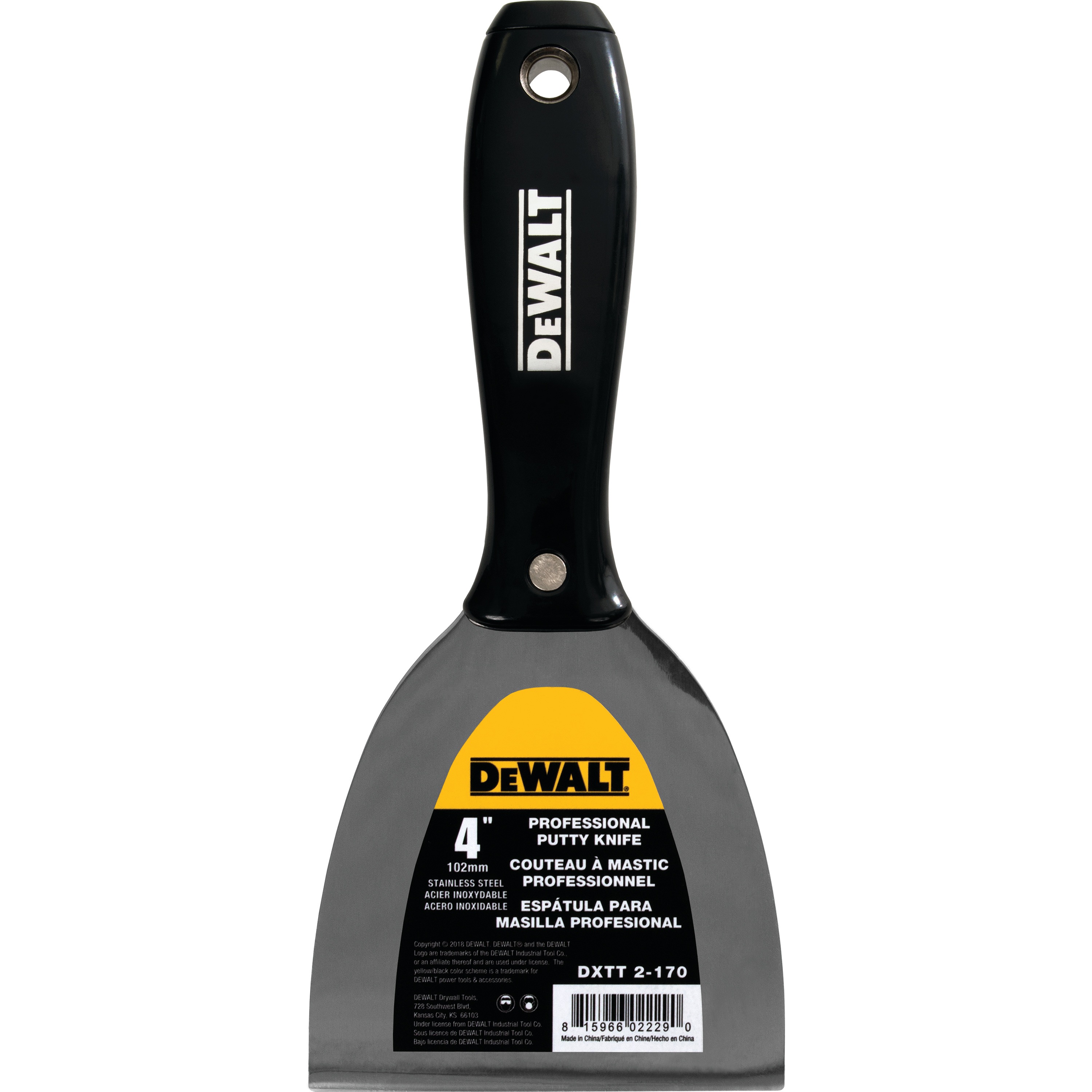 stainless putty knife