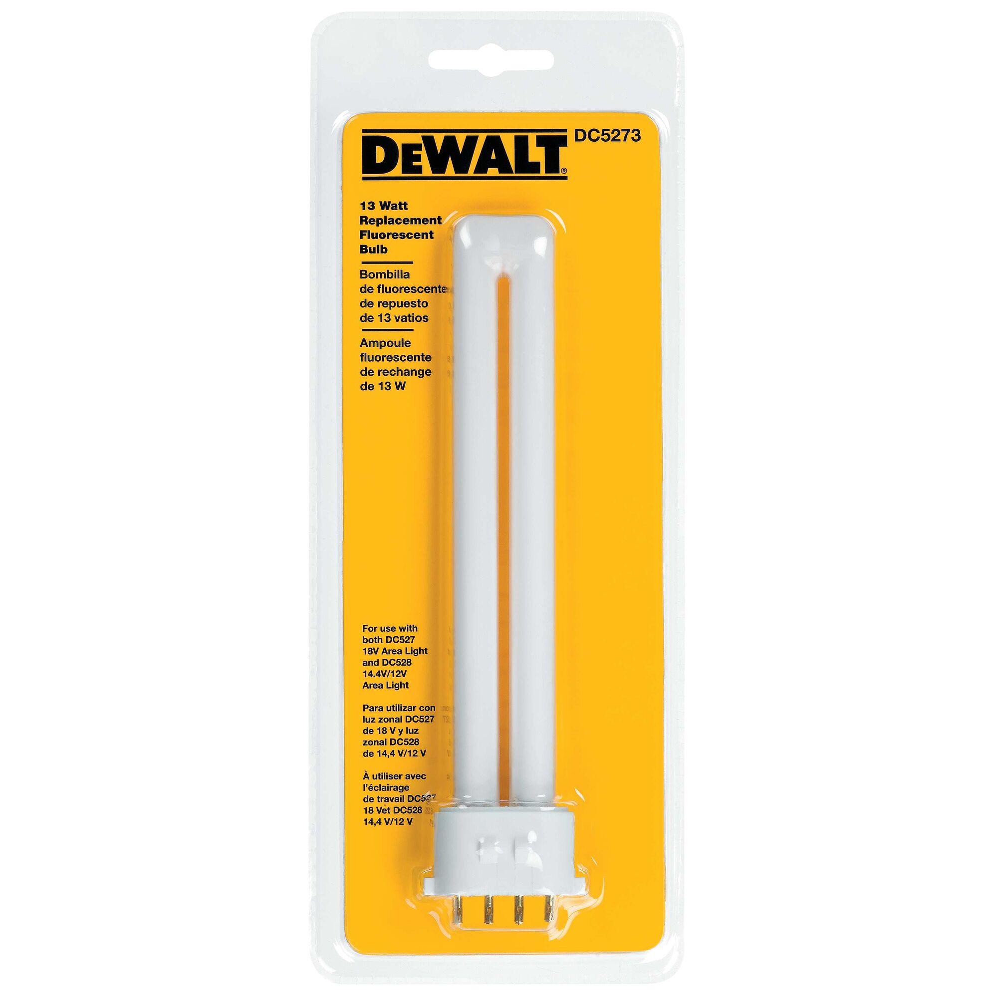 DeWalt DC527N Lampe fluorescant à batteries 18V (machine seule)