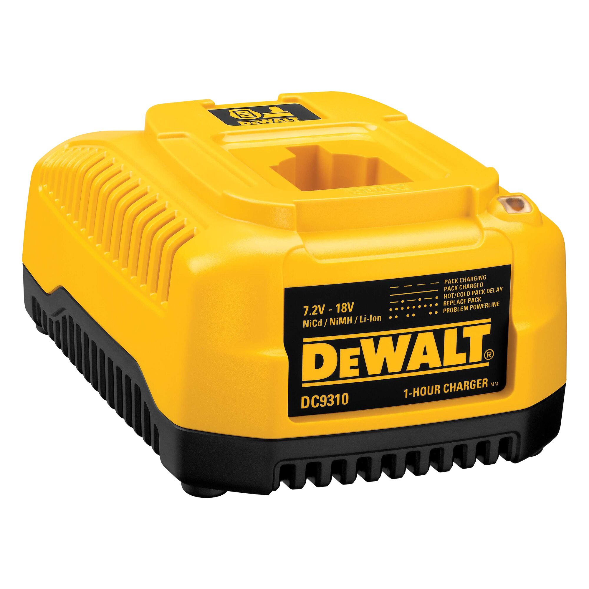 Cargador de Baterías compatible DeWalt de 7,2 a 18V DE9310