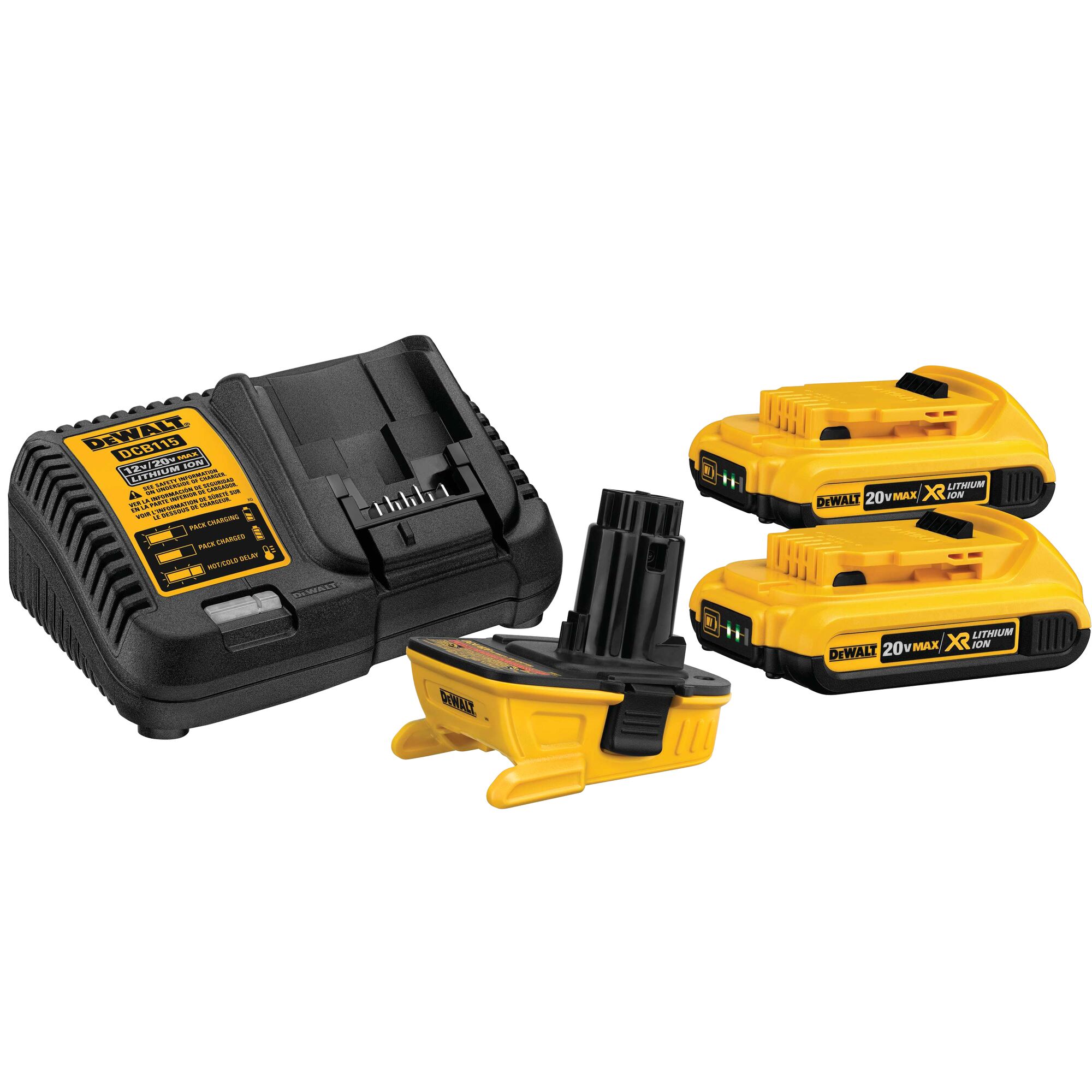 Milwaukee à DeWalt Adaptateur de Batterie – Power Tools Adapters