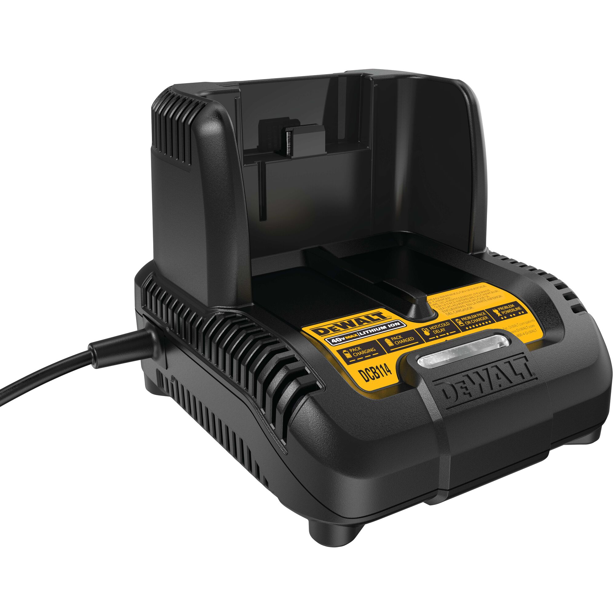 Introducir 76+ imagen dewalt dcb114 40v max charger