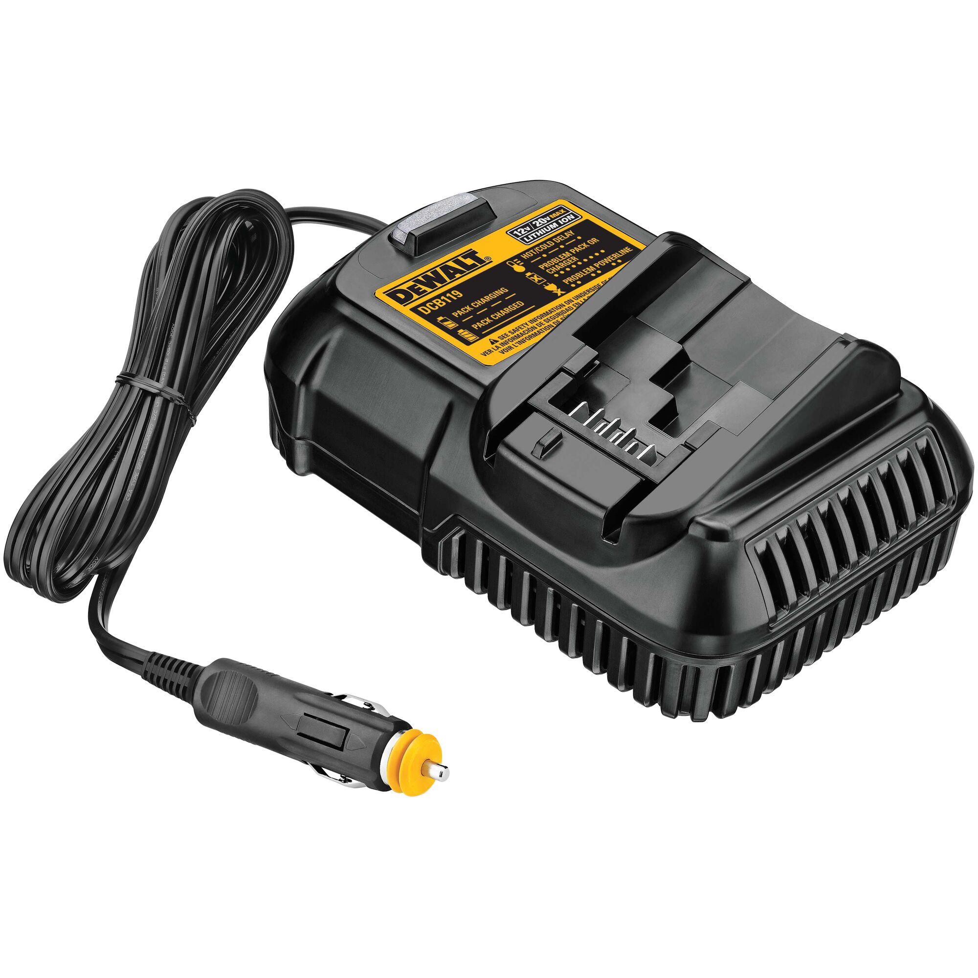 BLACK+DECKER 20V MAX Lithium Battery Charger, Compatible With 12V