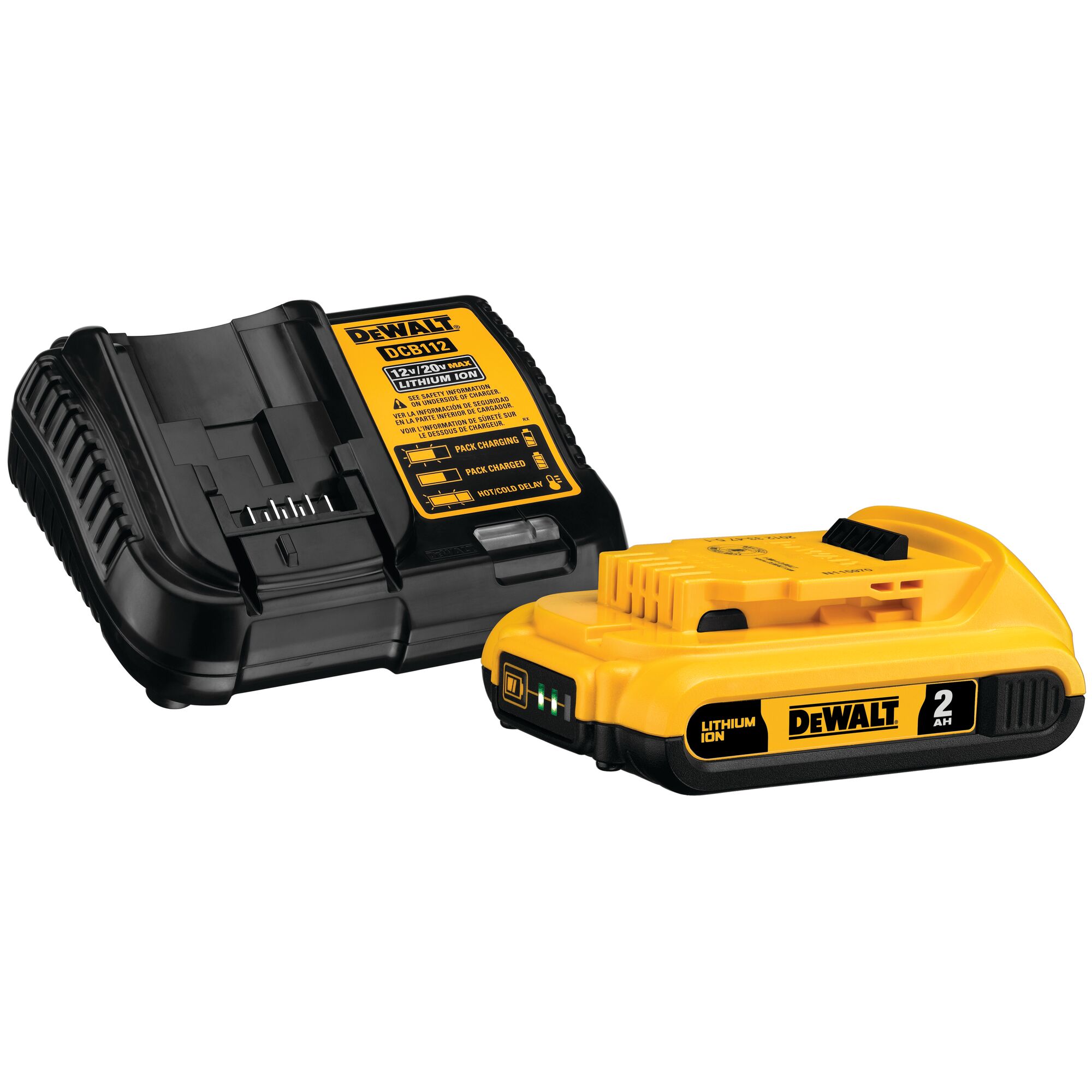 DeWalt 20V MAX* Compact 4Ah Battery Starter Kit DCB240C