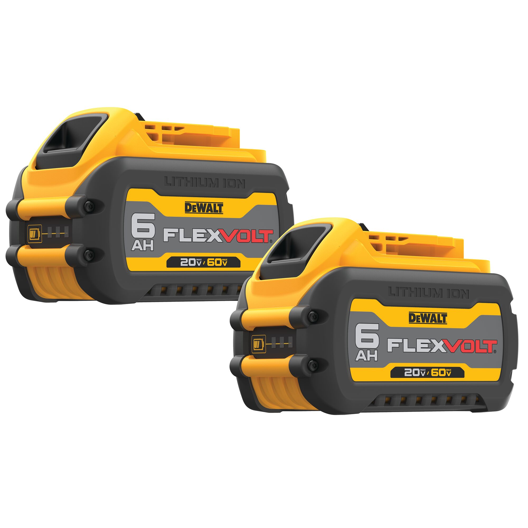 Pack 2 batteries XR FLEXVOLT 18V/54V 9Ah/3Ah Li-Ion + chargeur double