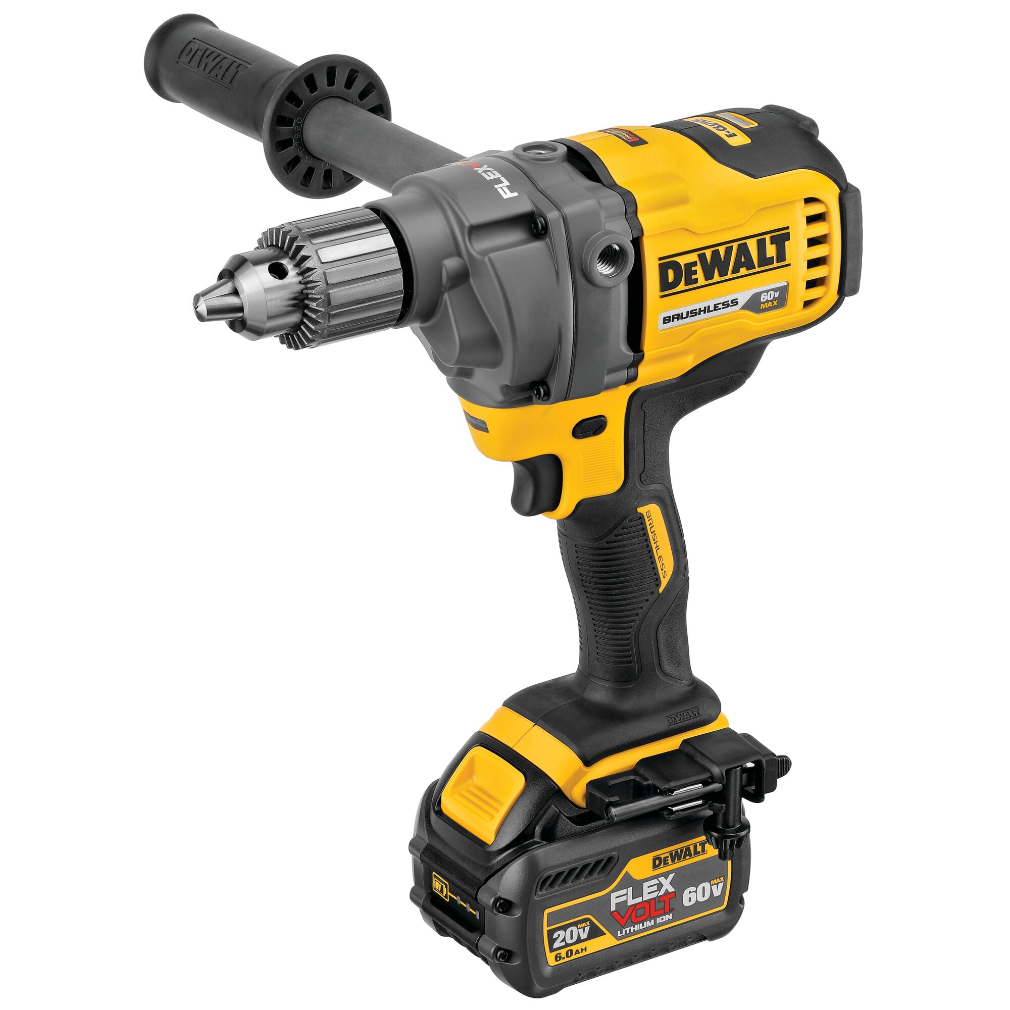 Bedre Børns dag pengeoverførsel 60V MAX* Mixer/Drill with E-CLUTCH® System Kit | DEWALT