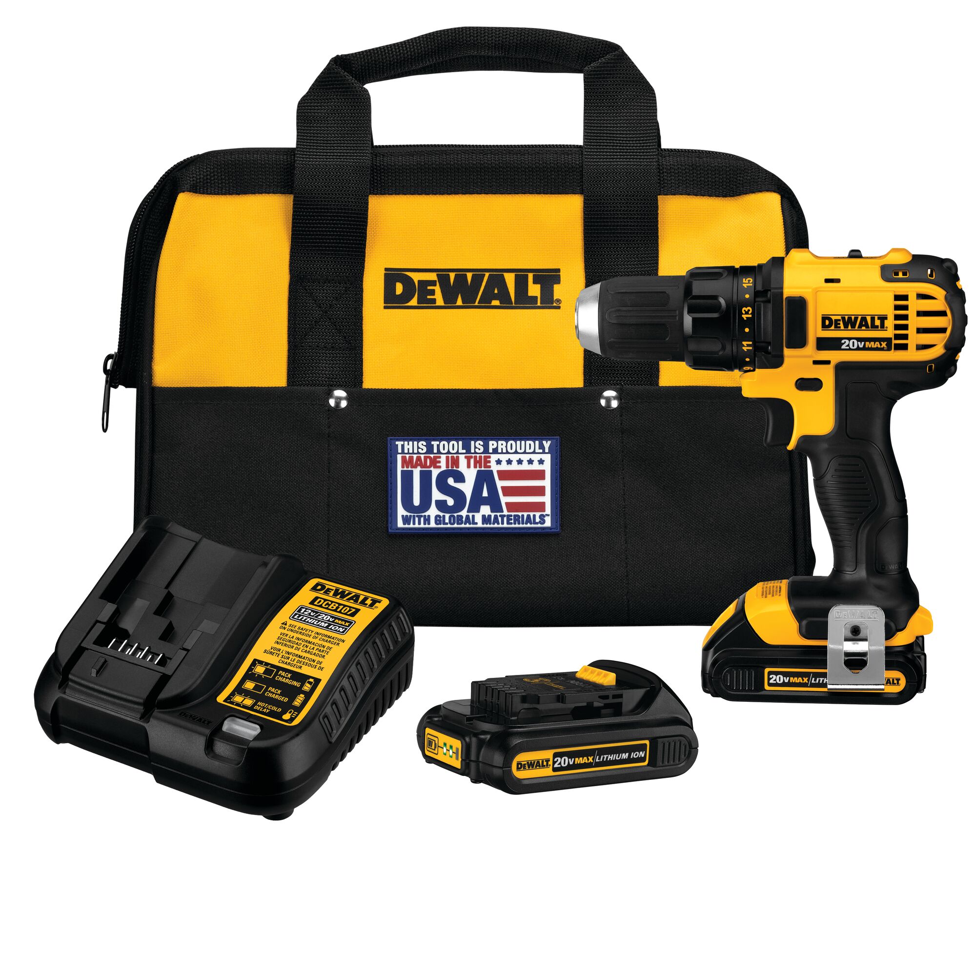 Hot Deal: Dewalt 20V Max Compact Drill Driver Kit for $99