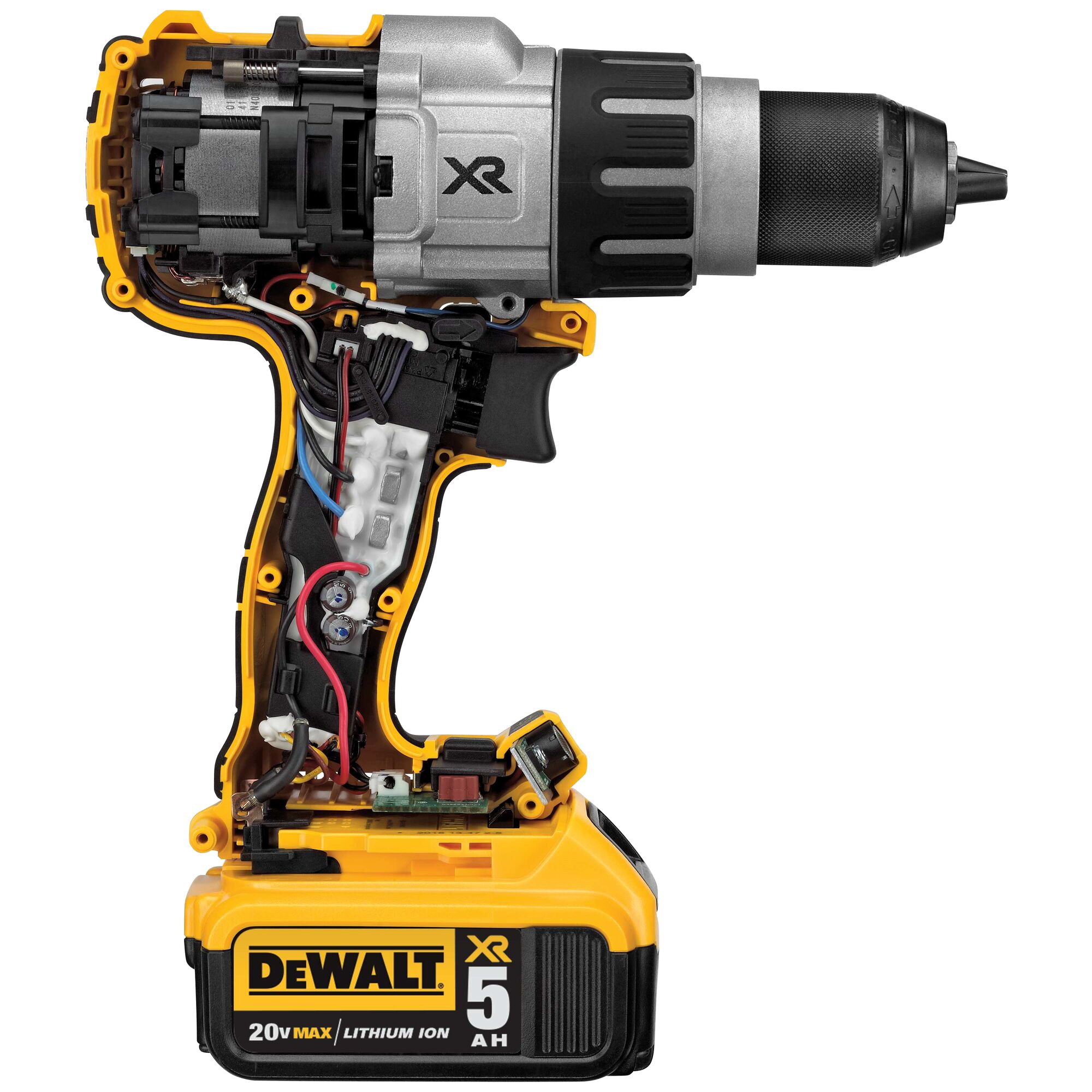 DEWALT 20V MAX XR DCD996 Brushless 3-Speed Hammer Drill FOR PARTS NOT WORKING 