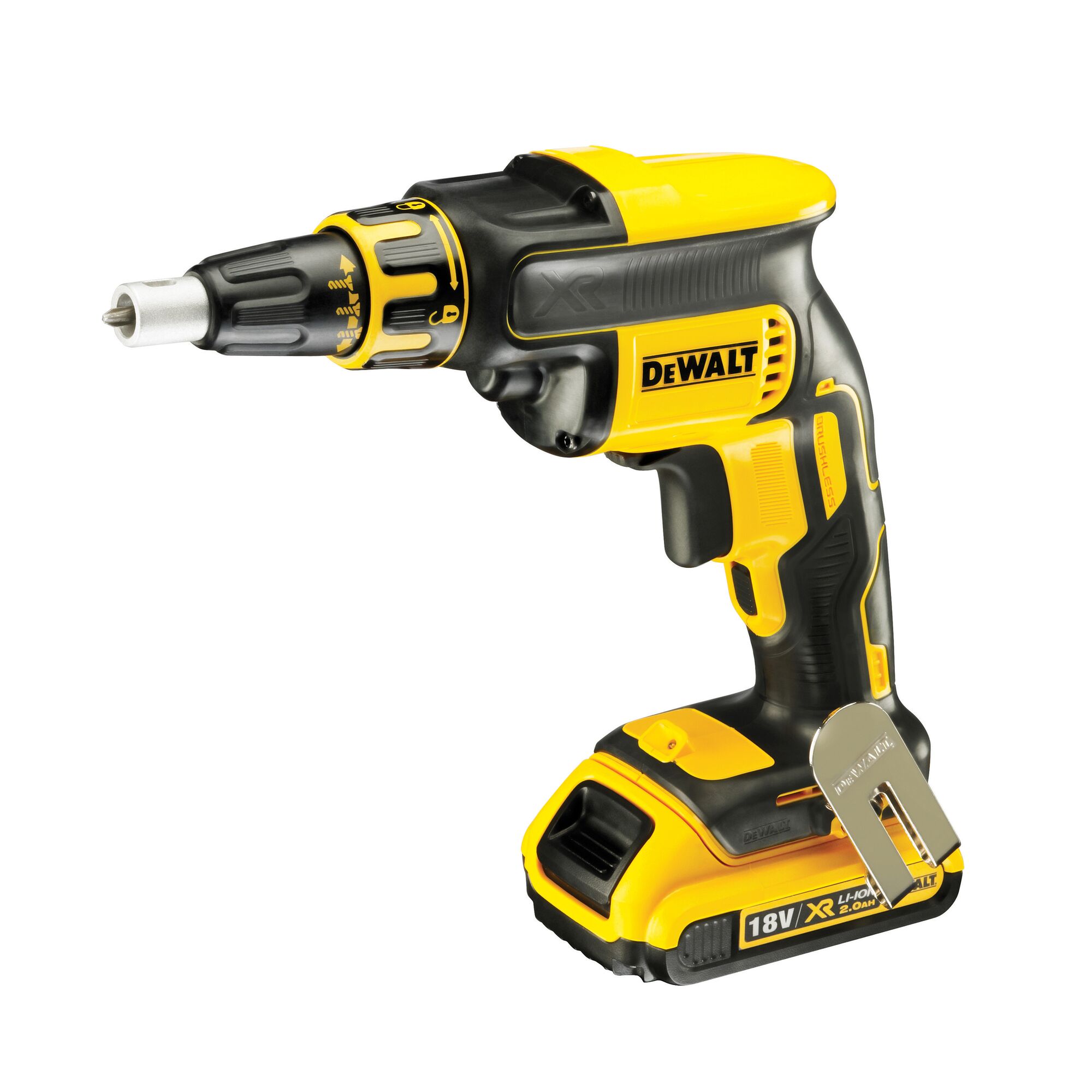 ATORNILLADOR DEWALT 20V XR DRYWALL 2BAT. S/CARBONES DCF620