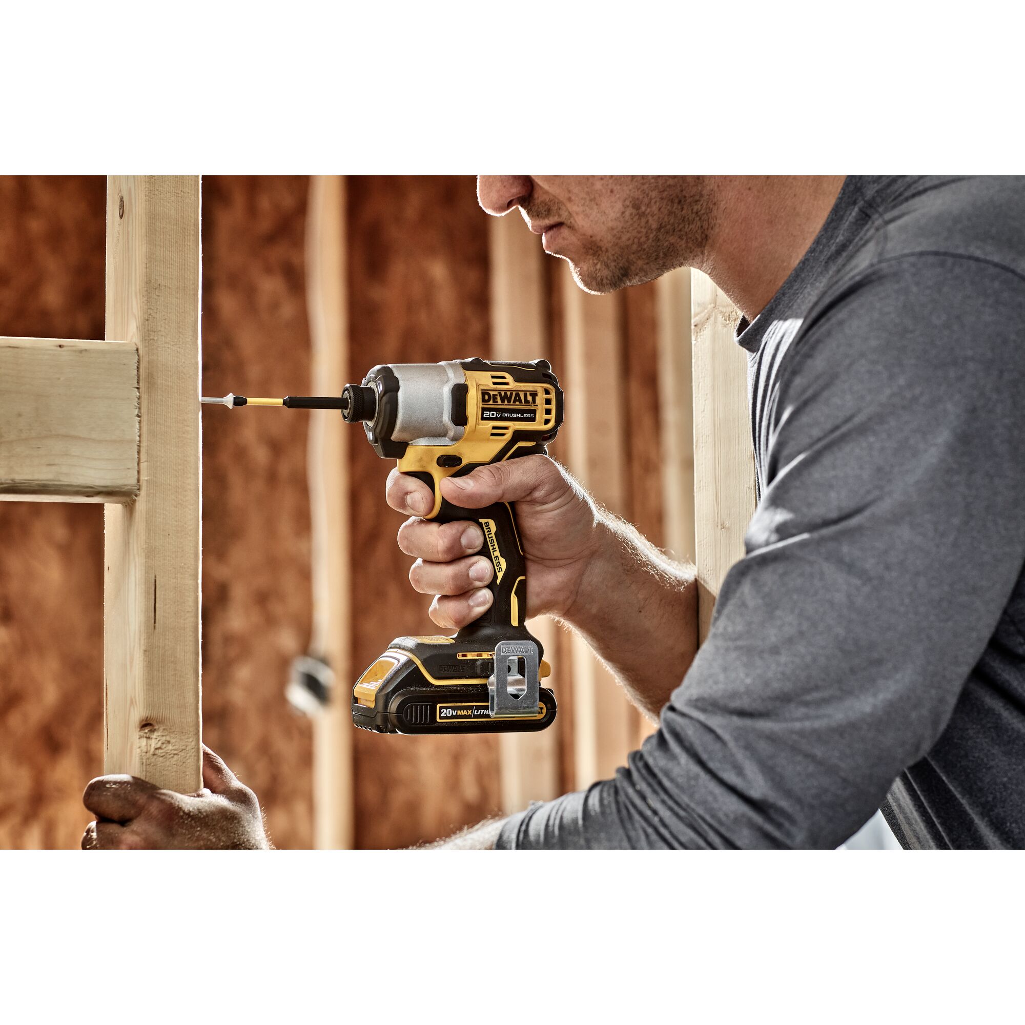 20V MAX* Brushless Cordless 1/4 in. Impact Driver (Tool Only) | DEWALT