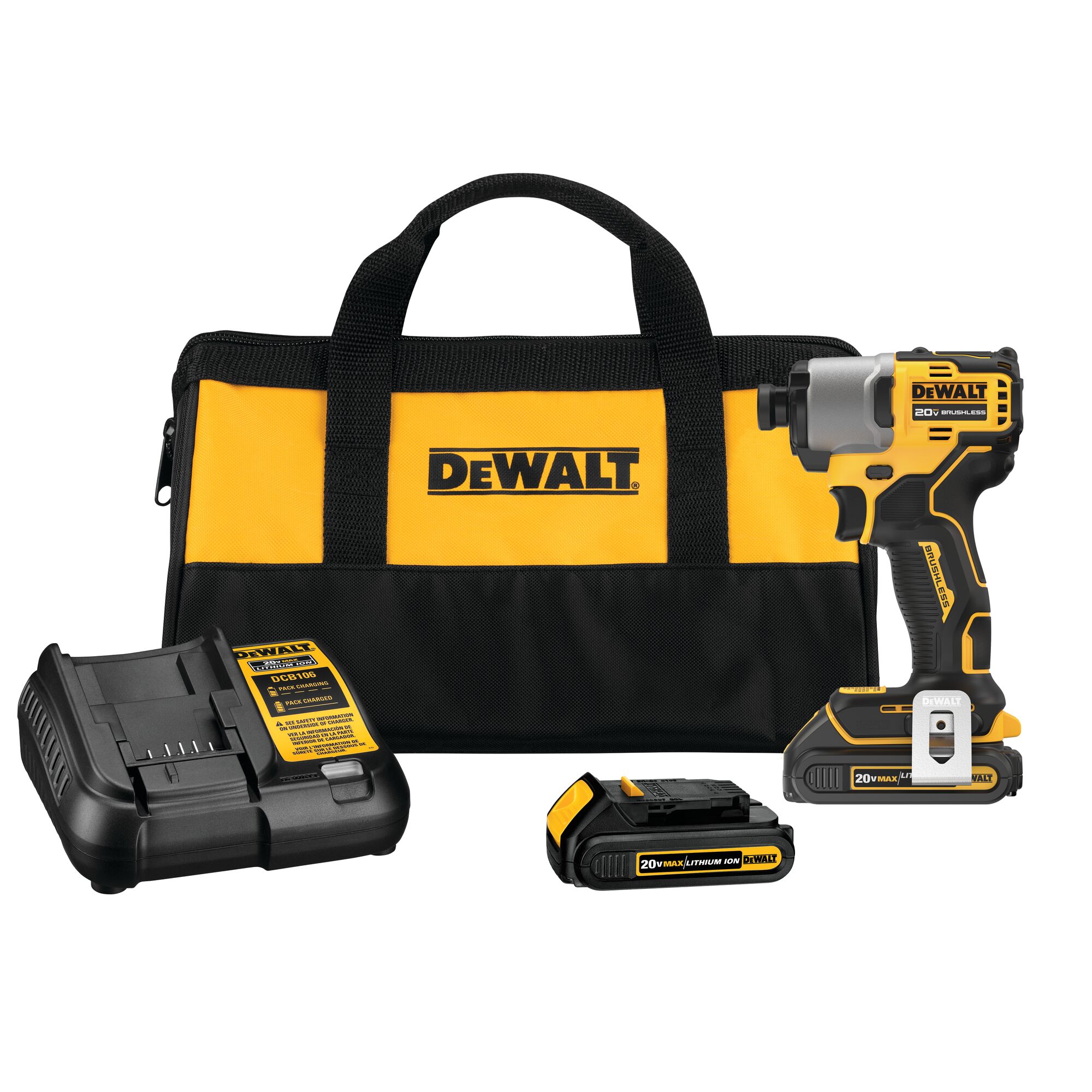 20V Max* Powerconnect 1/4 In. Cordless Impact Driver Kit