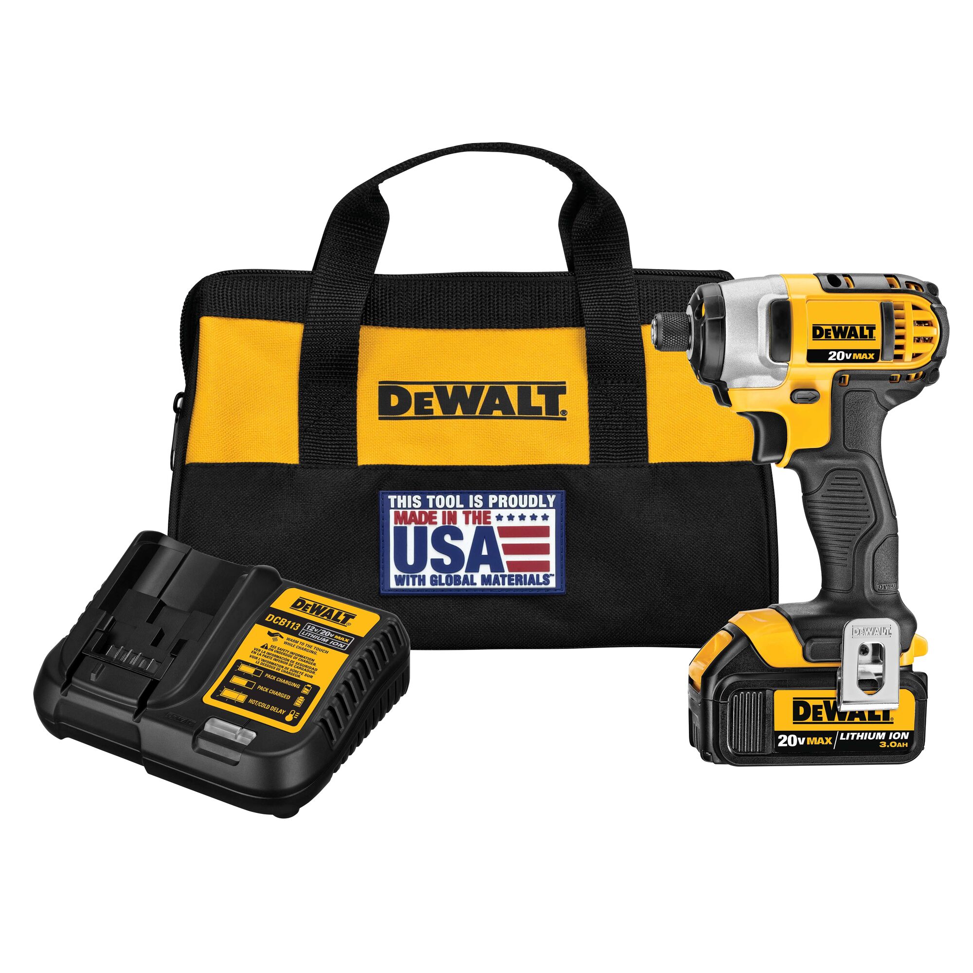 20V Max* Powerconnect 1/4 In. Cordless Impact Driver Kit