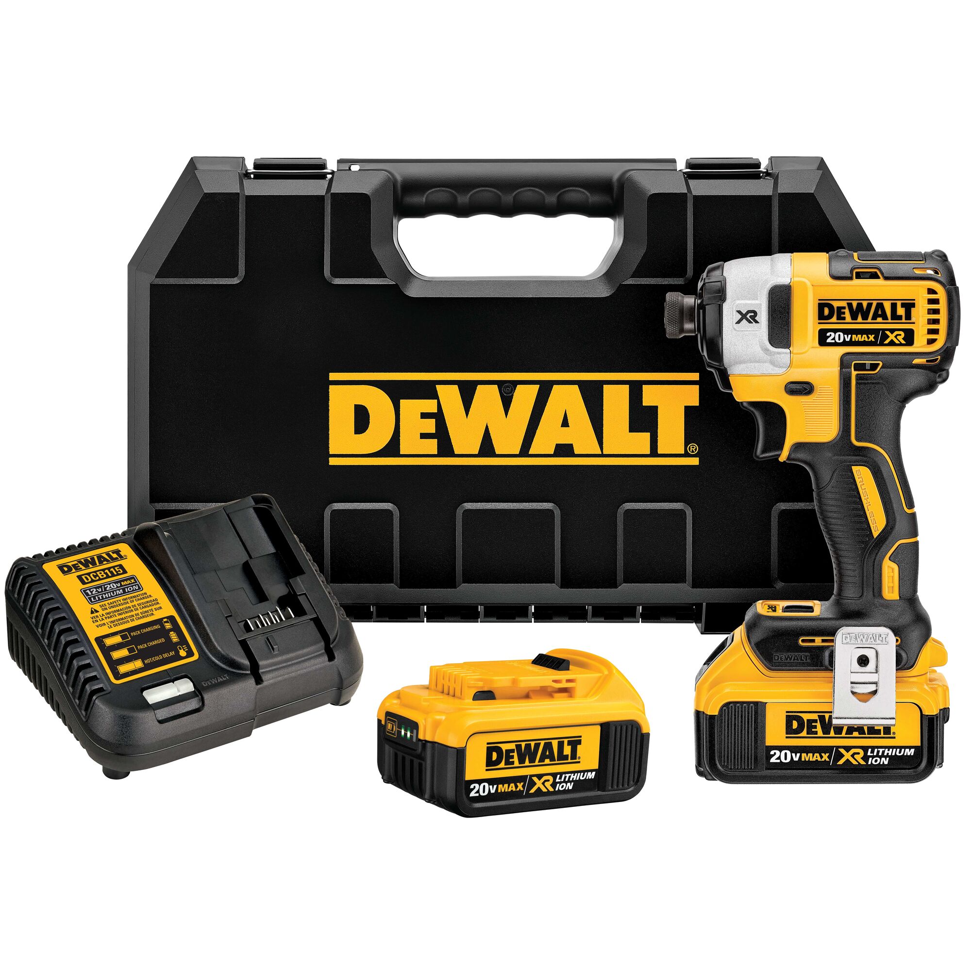 DEWALT 20V MAX Lithium-Ion Cordless 1/4-inch Impact Driver with