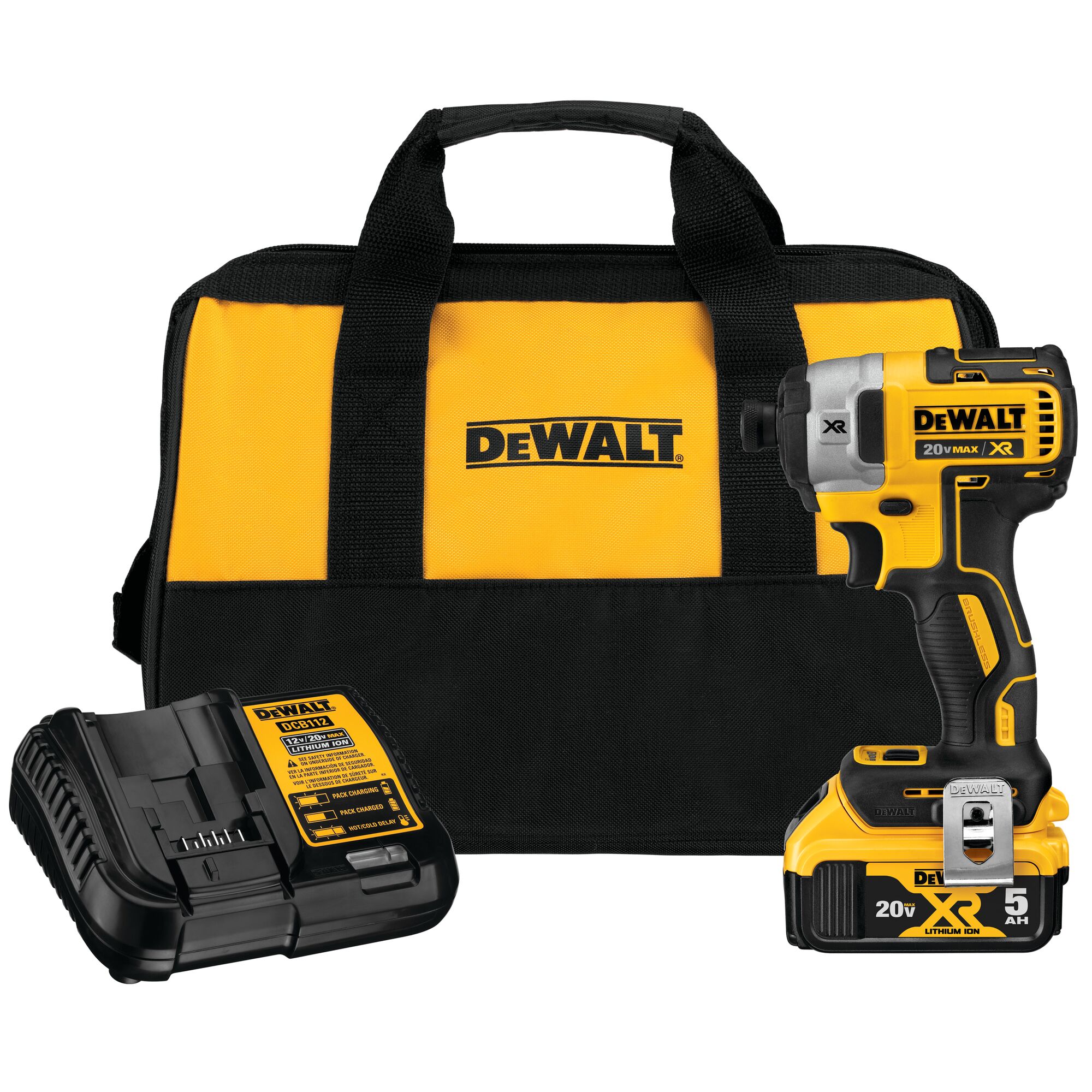 20V MAX* XR® 1/4 in 3-Speed Impact Driver Kit
