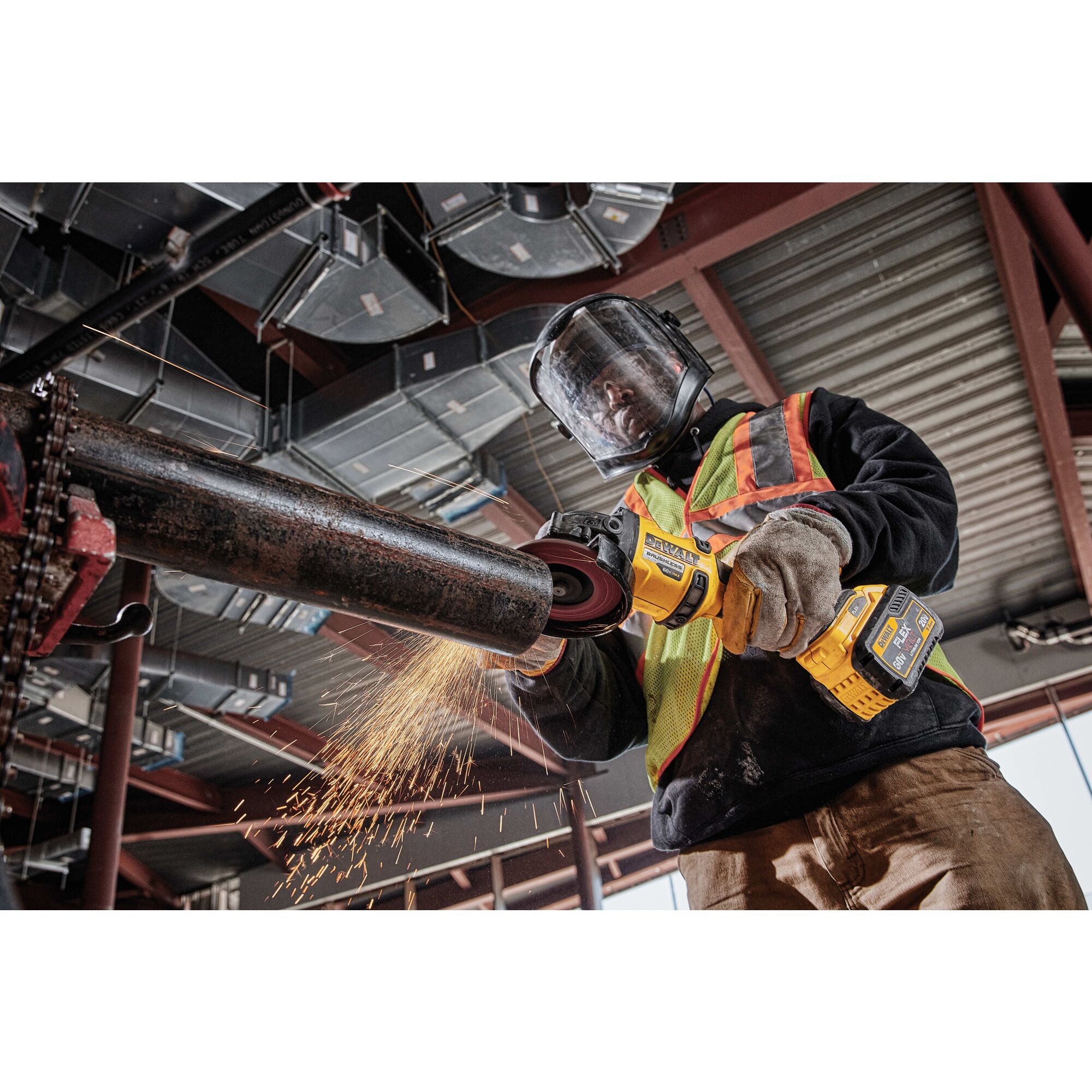 Dewalt flexvolt sales grinder review