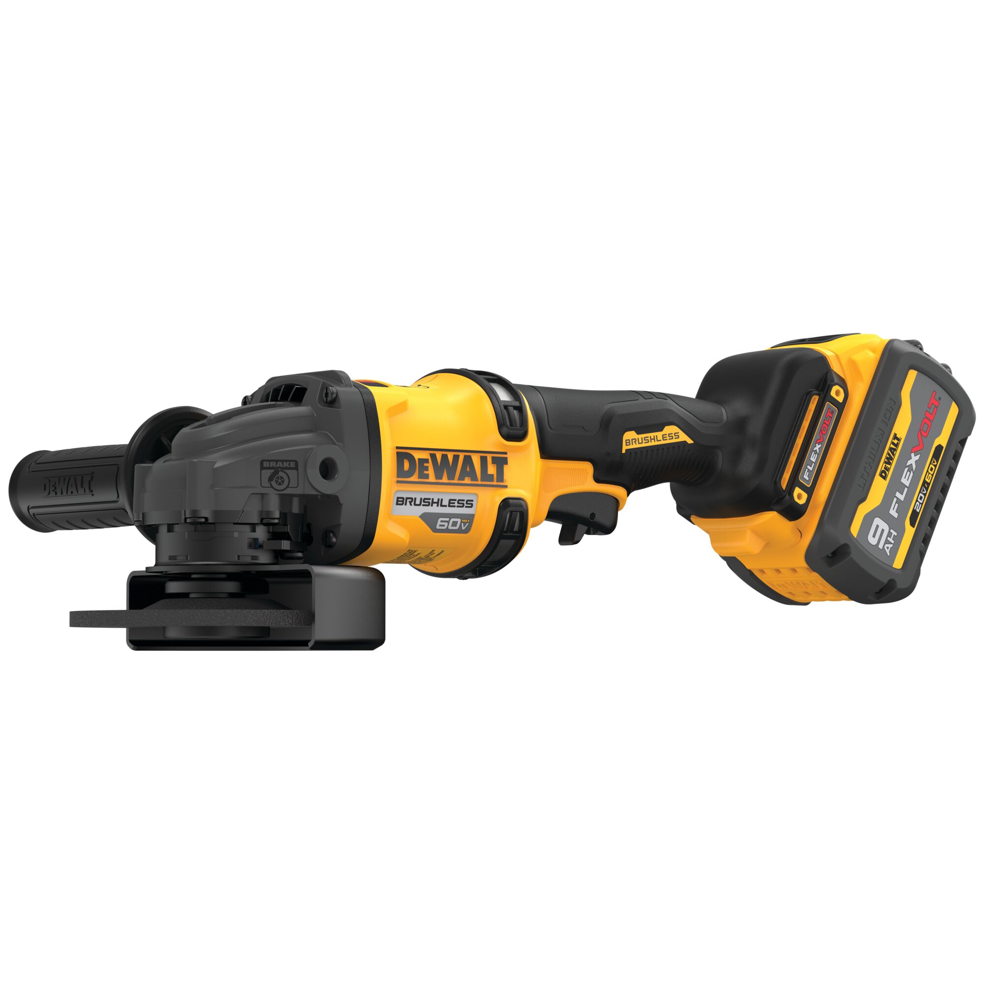 DeWALT DCG418T2-QW - 125 mm angle grinder 54V XR Flexvolt 2 batteries 6 Ah