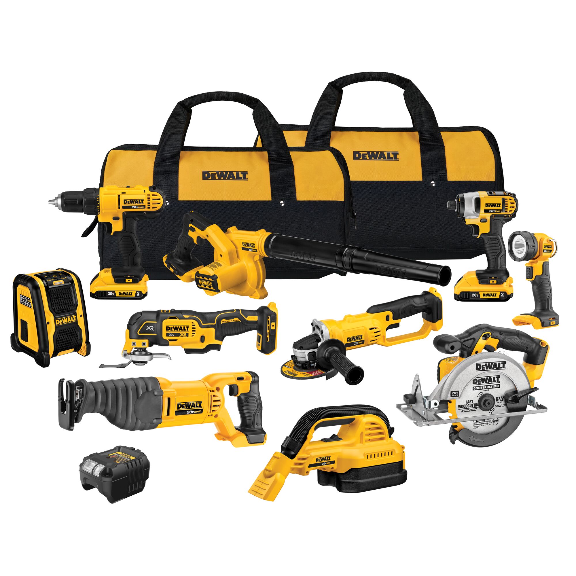 20V MAX* Cordless 6-Tool Combo Kit