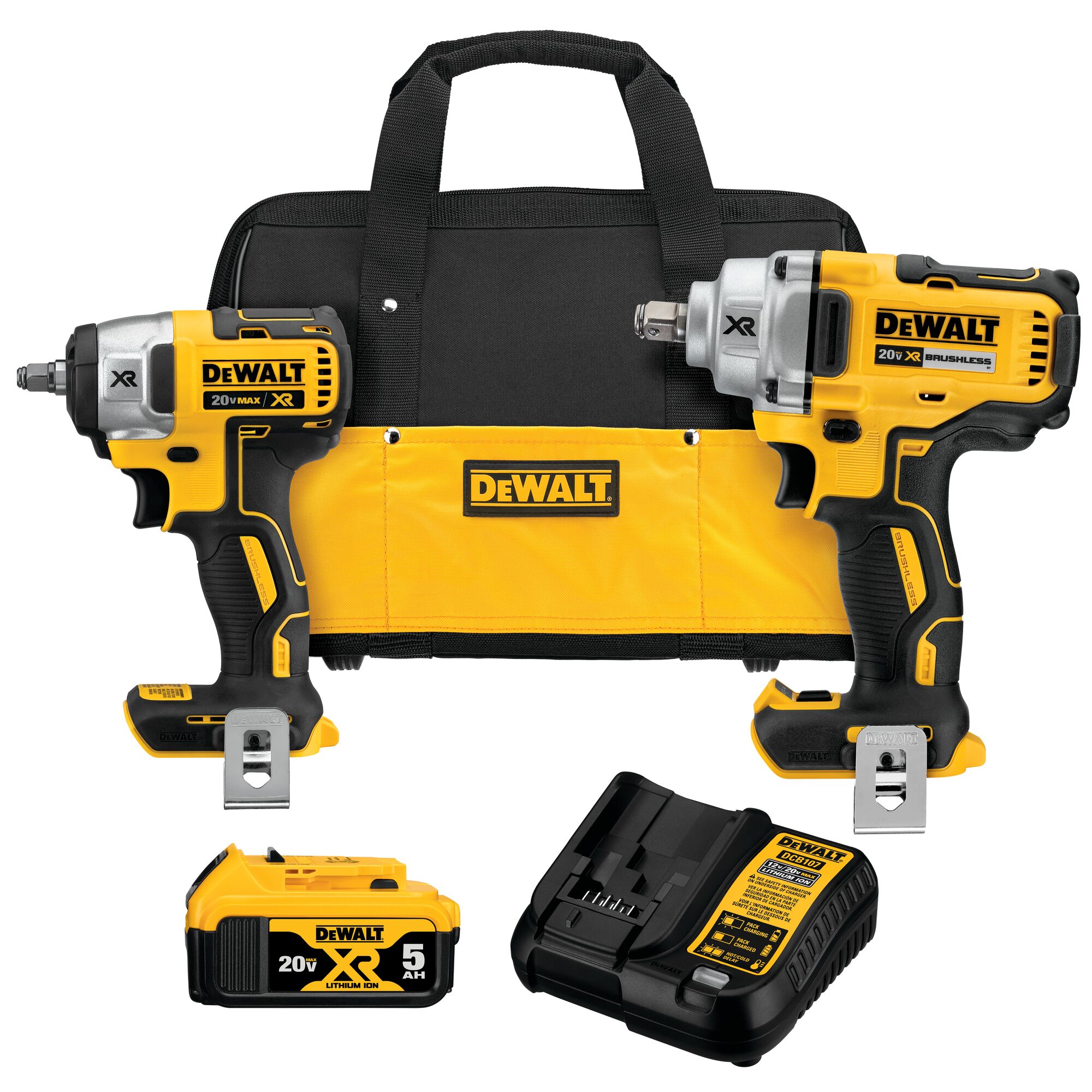 DEWALT 12V/20V MAX 2-Tool Combo Kit, with (1) 12V Battery, (1) 20V Battery,  Charger and Tool Bag in the Power Tool Combo Kits department at