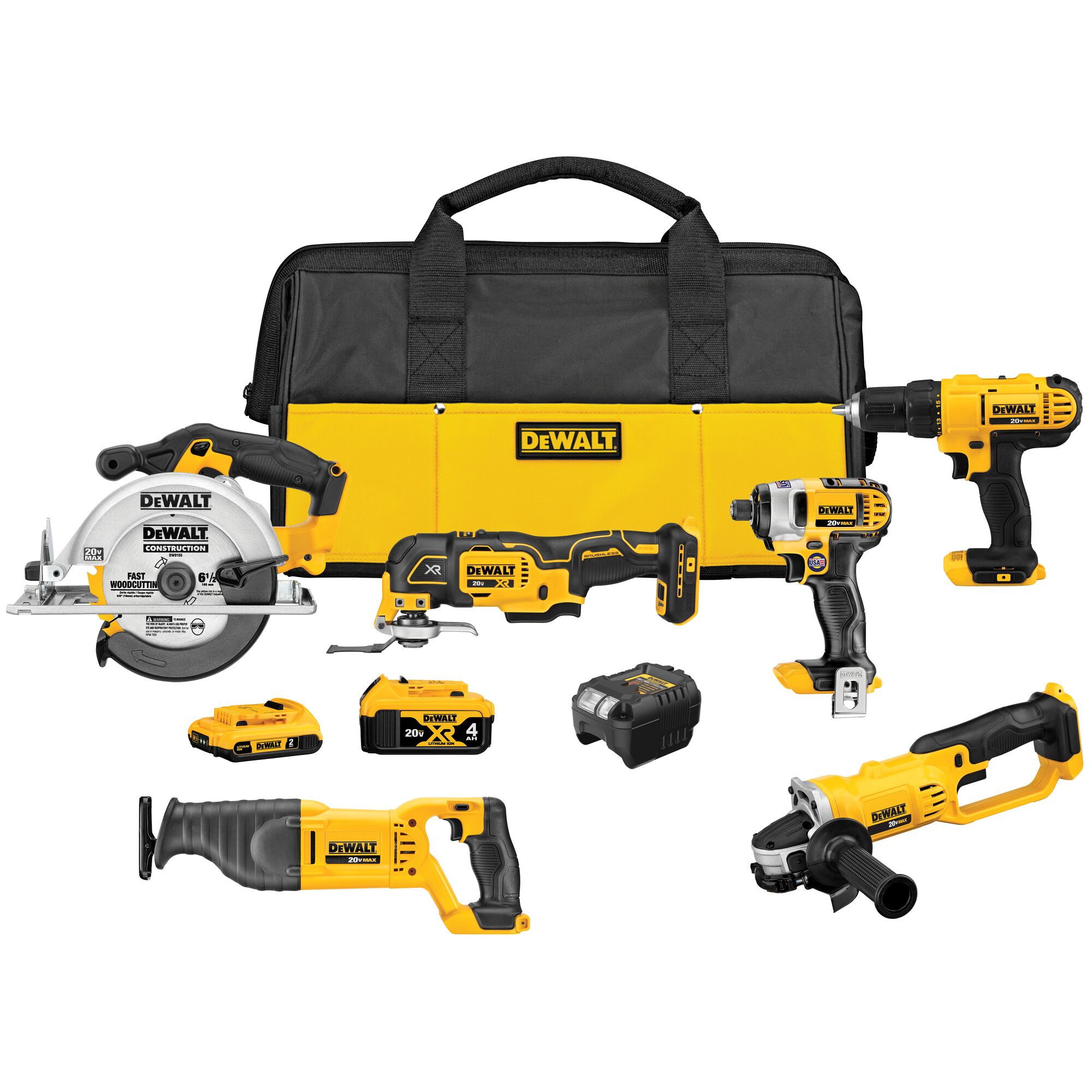 20V MAX* Cordless 6-Tool Combo Kit