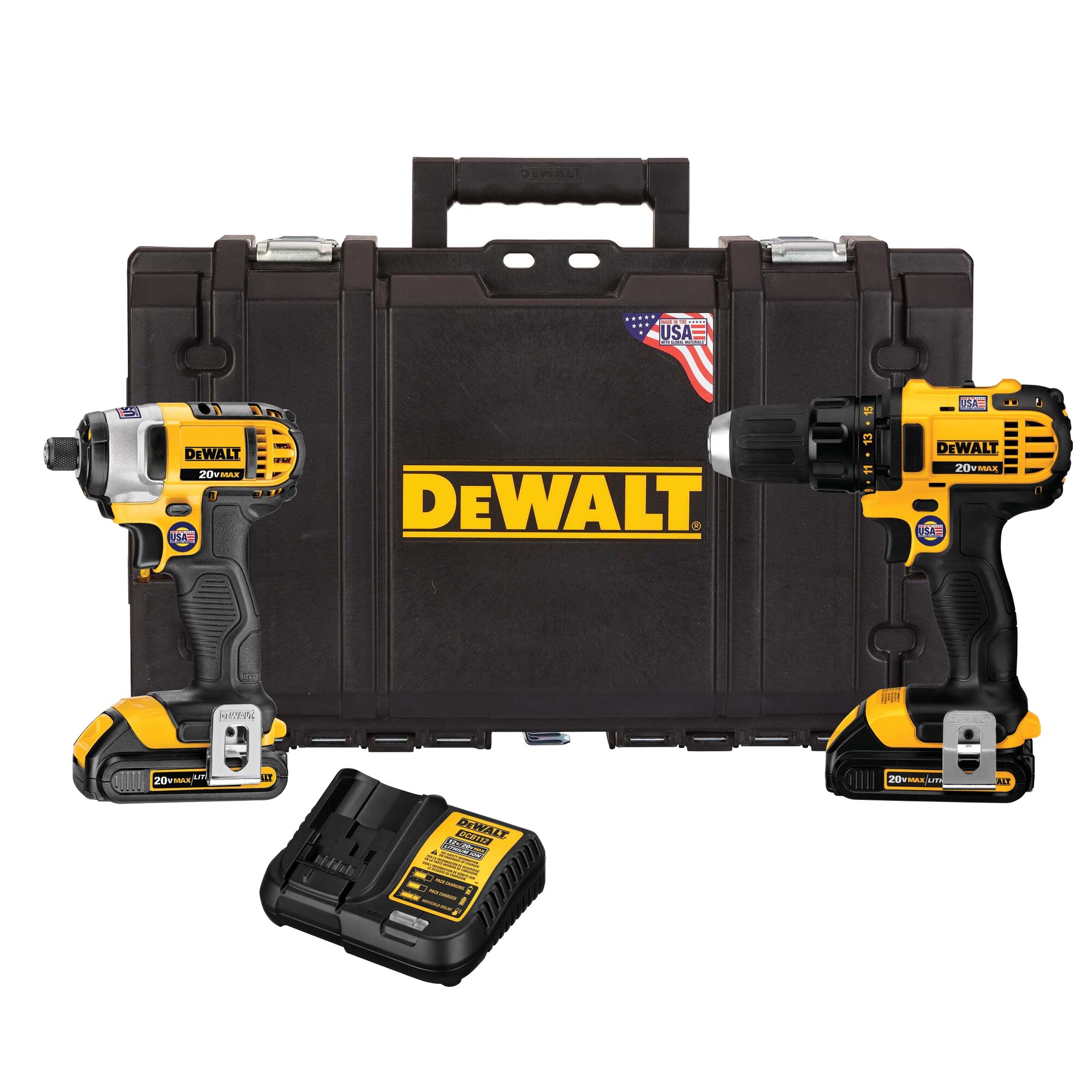 20V Max* Cordless Drill And Impact Driver, Power Tool Combo Kit