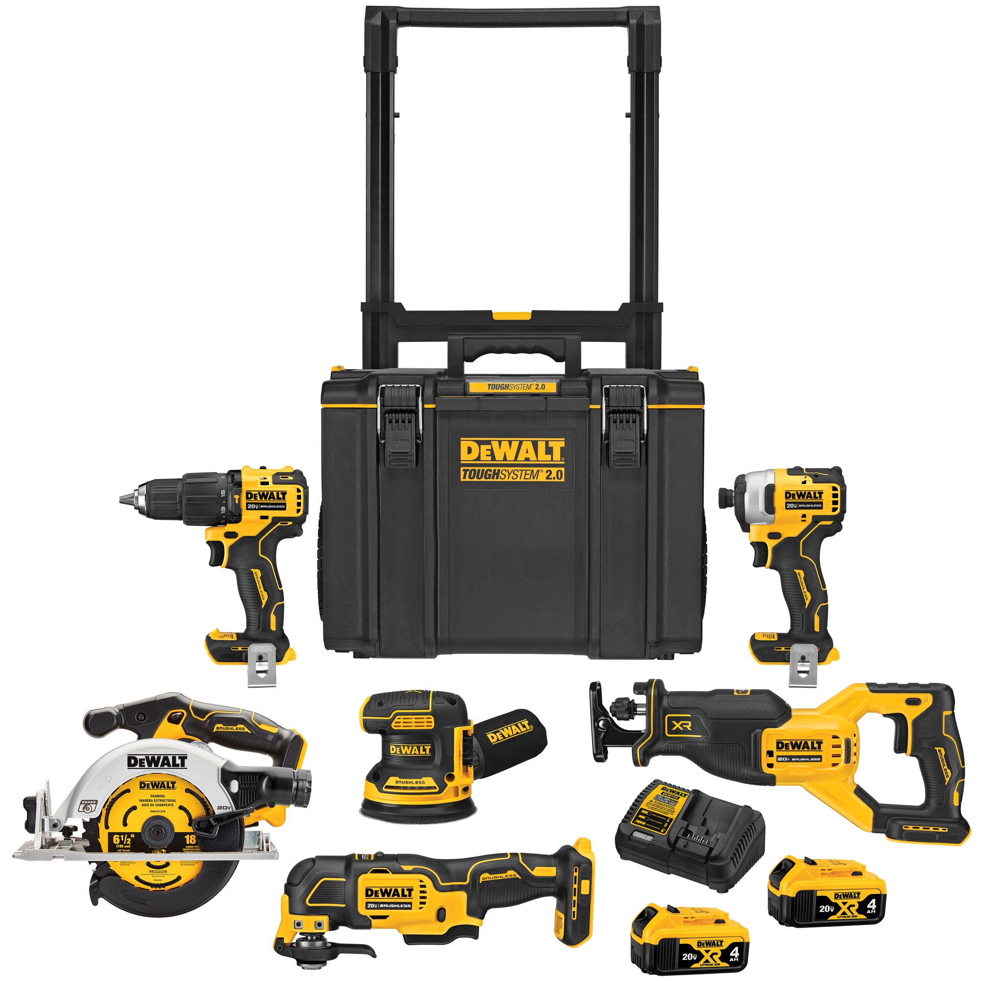 DEWALT 12V/20V MAX 2-Tool Combo Kit, with (1) 12V Battery, (1) 20V Battery,  Charger and Tool Bag in the Power Tool Combo Kits department at