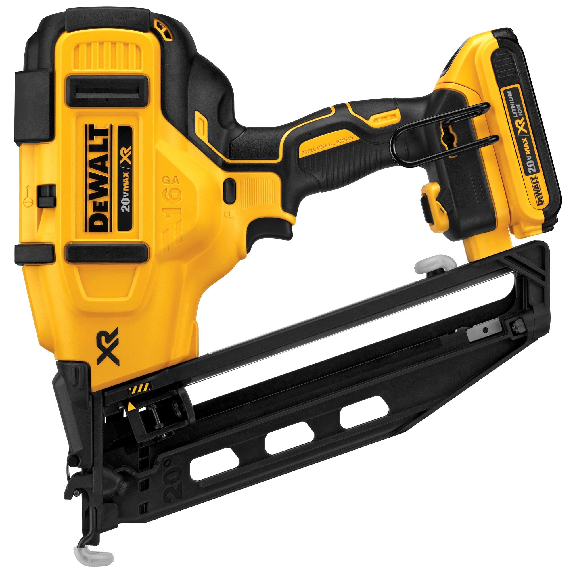 DeWalt DCN660N 18V XR Brushless 2nd Fix Finish Nailer With 1 x 4.0Ah  Battery 5055990001402 | eBay