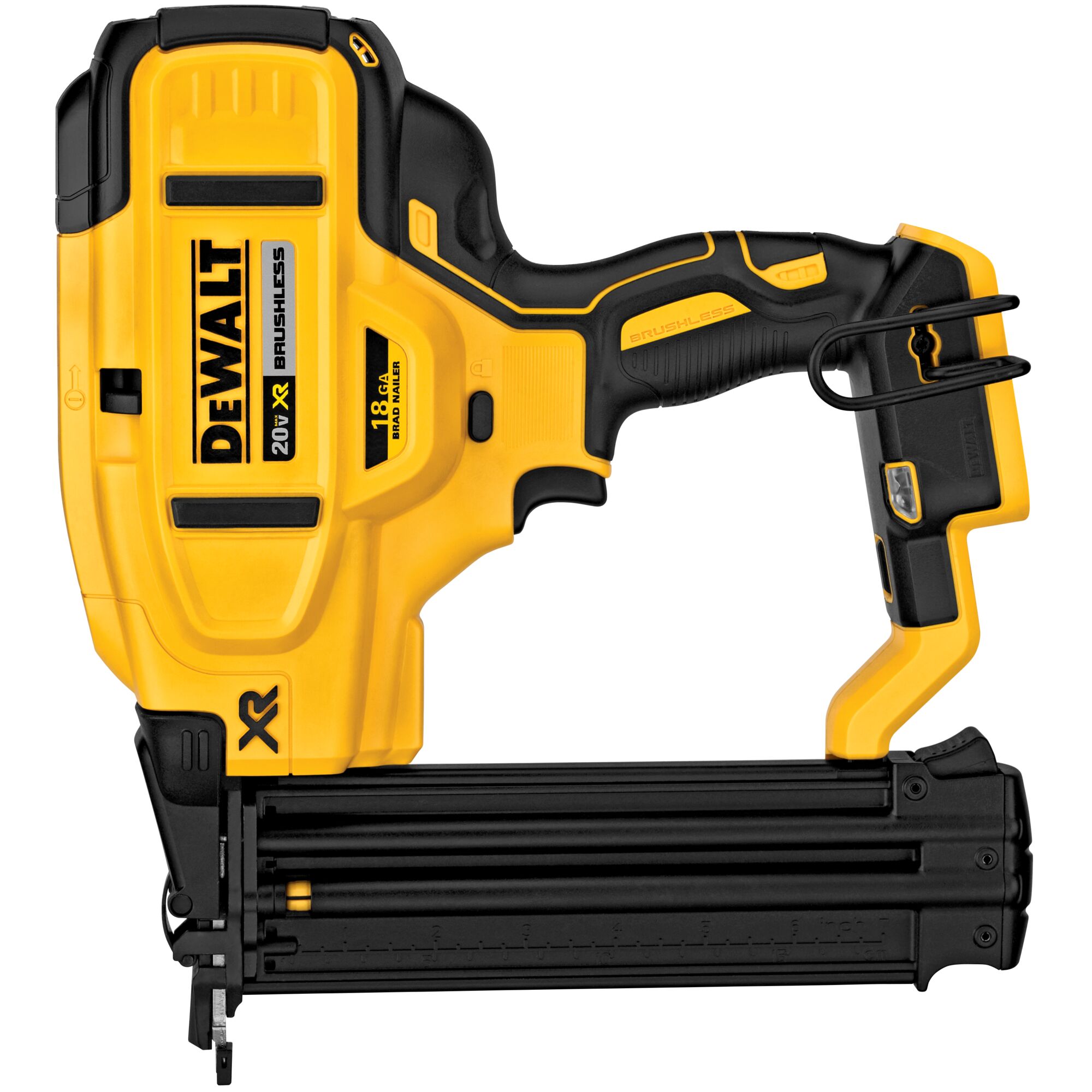 DEWALT 20V MAX XR Lithium-Ion Cordless Brushless 15-Gauge Angled Finish  Nailer (Tool-Only) | The Home Depot Canada