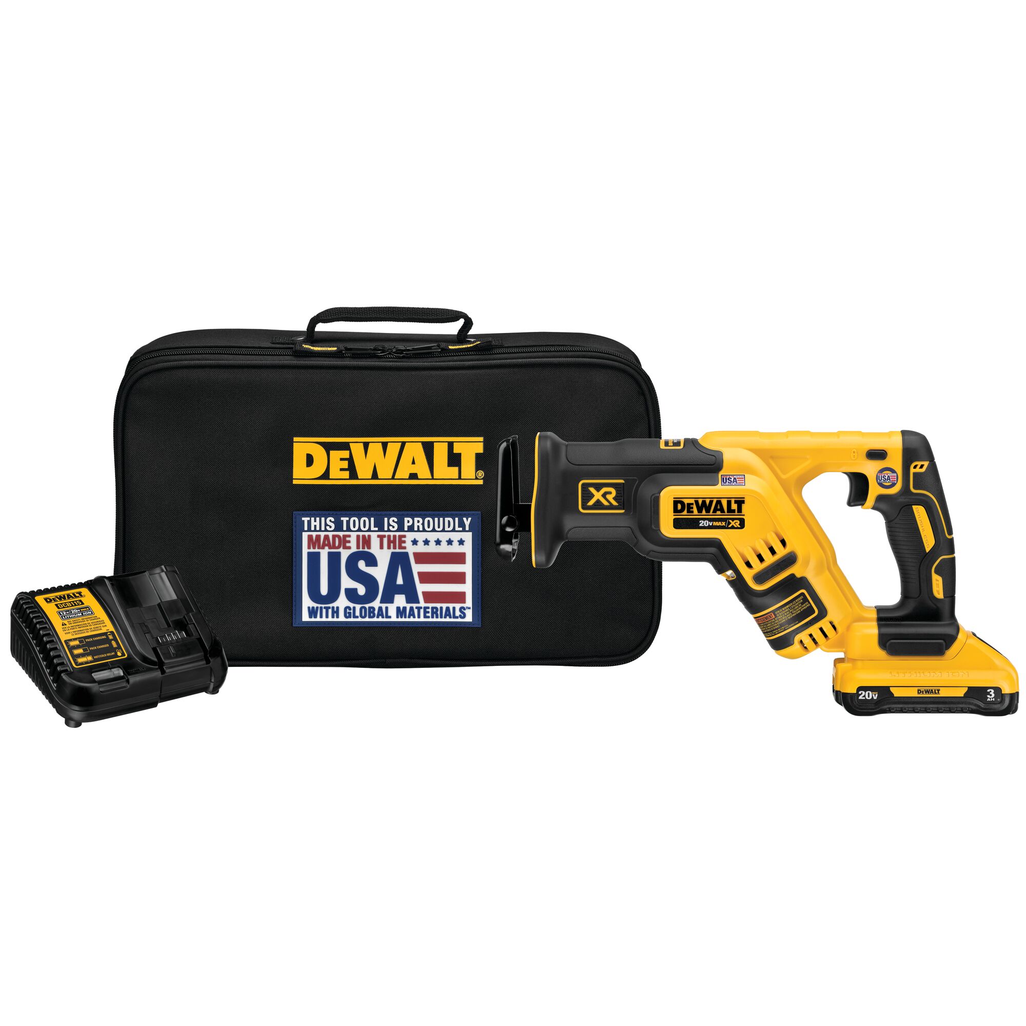 20V MAX XR Brushless Cordless Compact Reciprocating Saw Kit 3.0