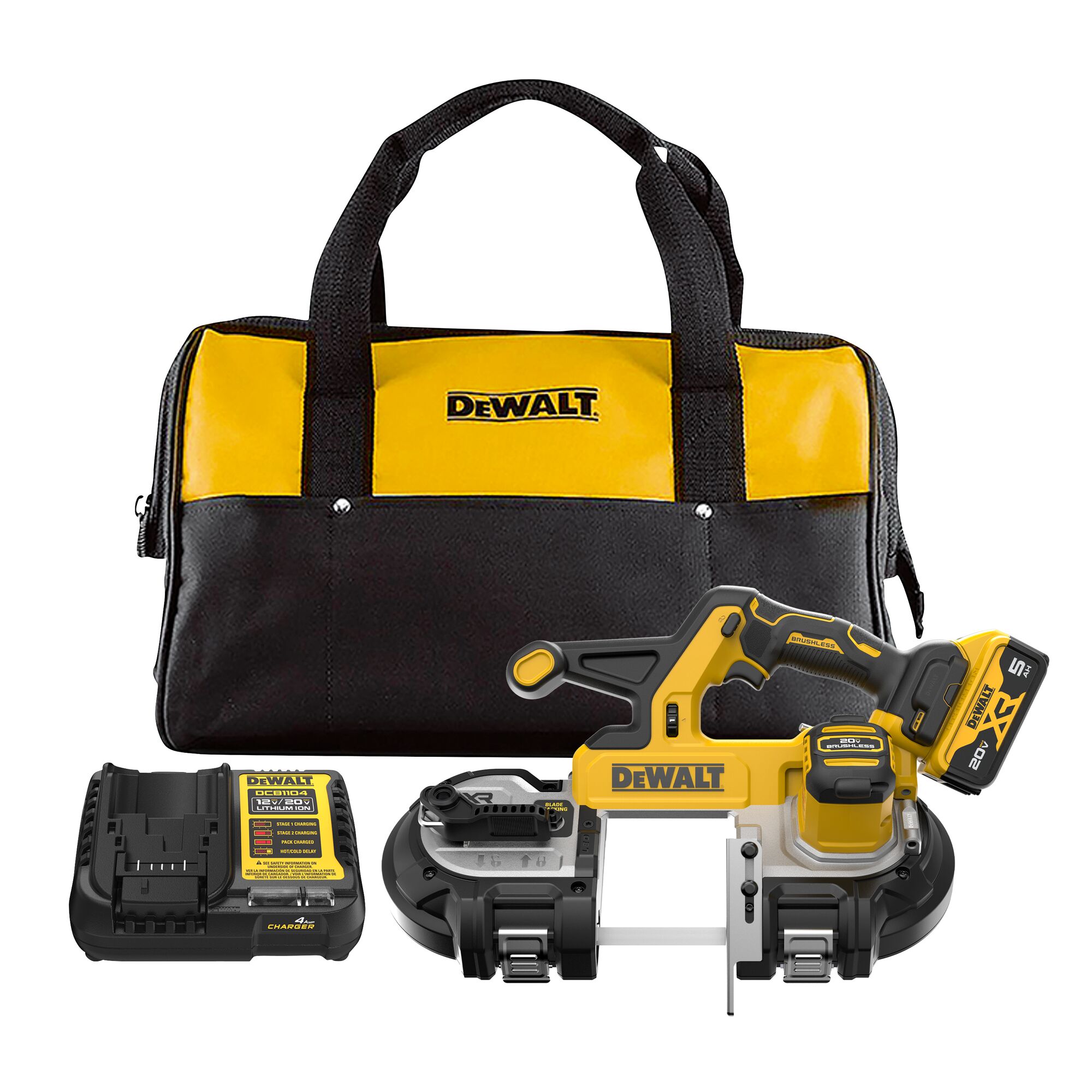 Dewalt - Pack 8 outils électroportatifs DCK XP8MP4T (4 batteries 5