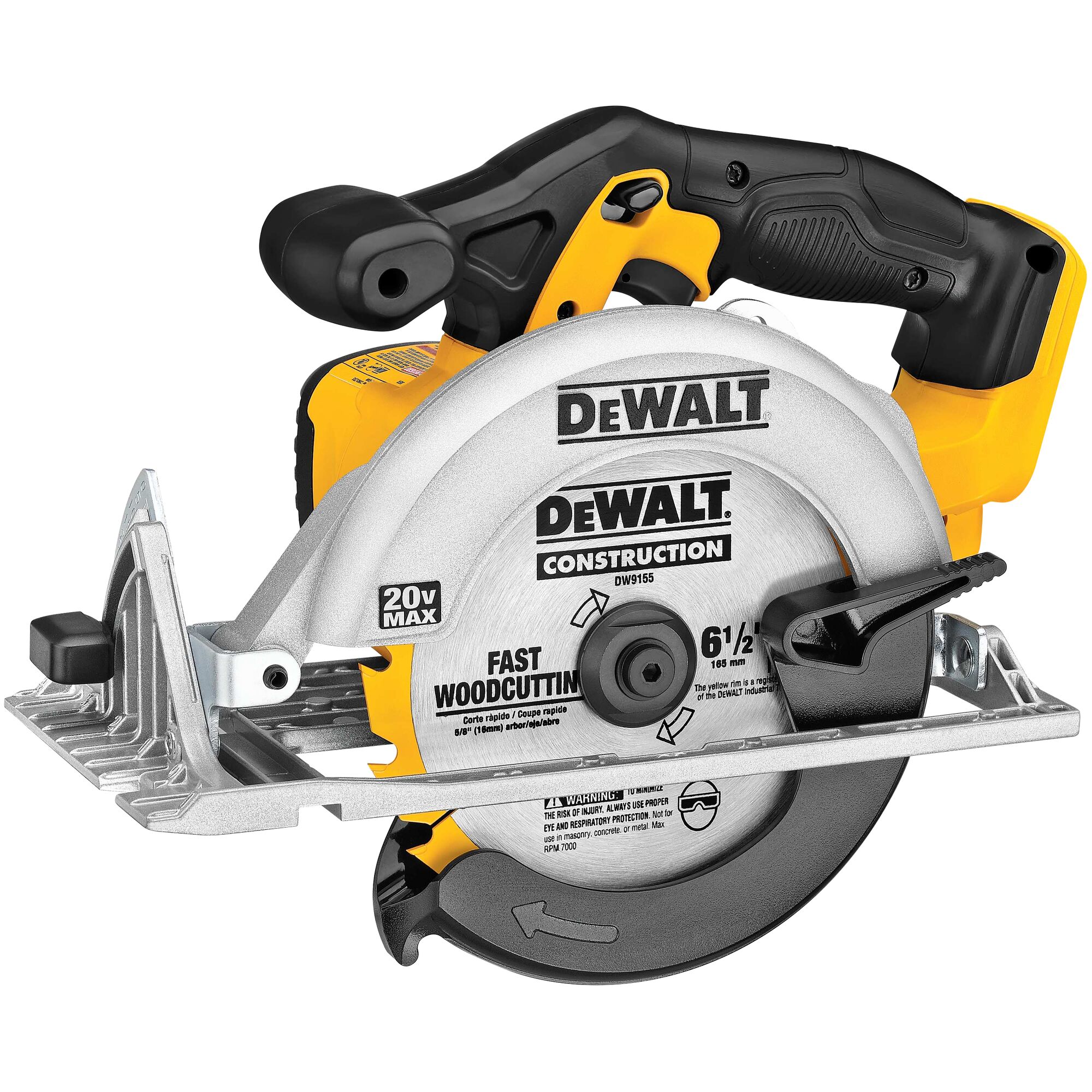 How to install a blade on Black and Decker 20 volt cordless circular saw 