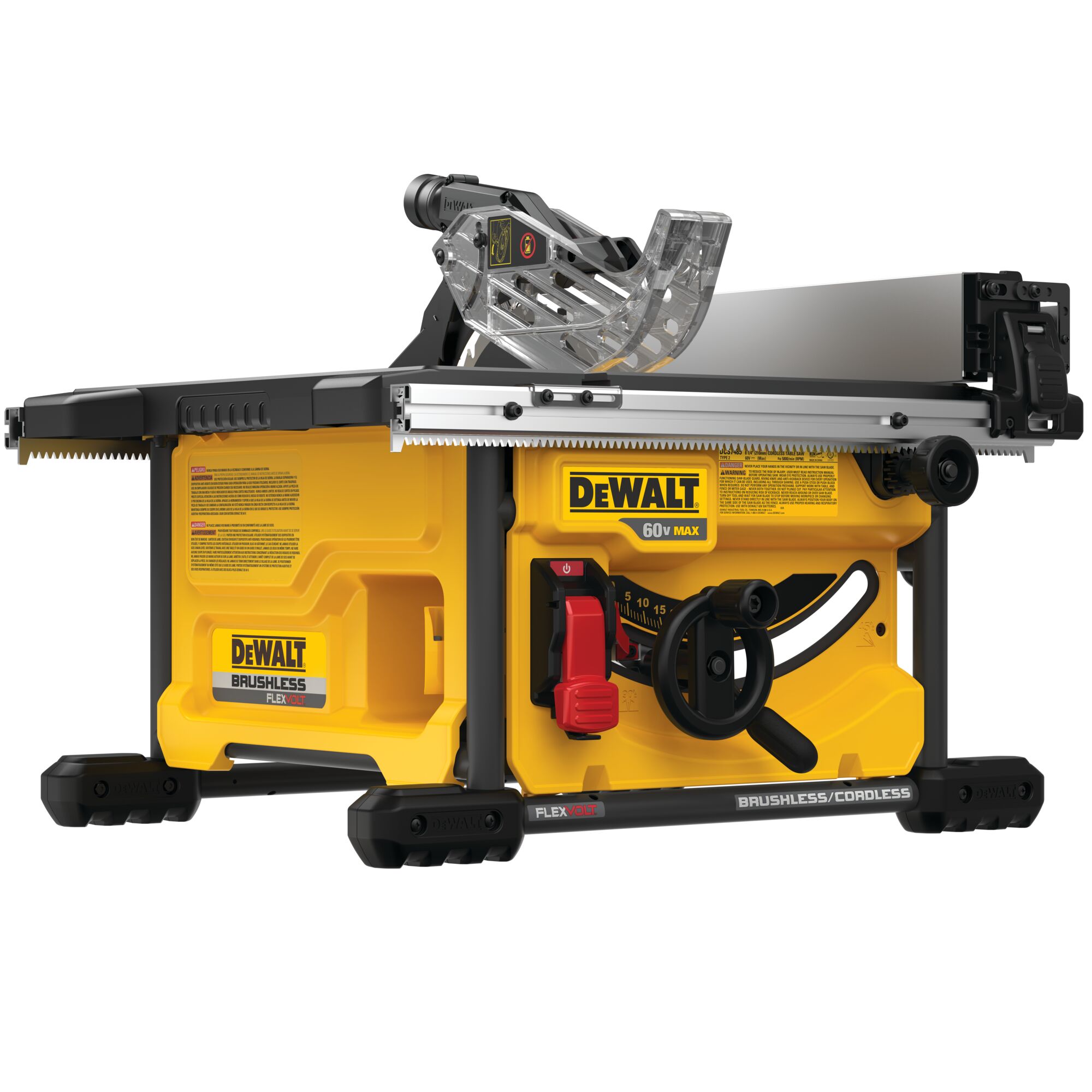 FLEXVOLT® 60V MAX* Table Saw (Tool Only) | DEWALT