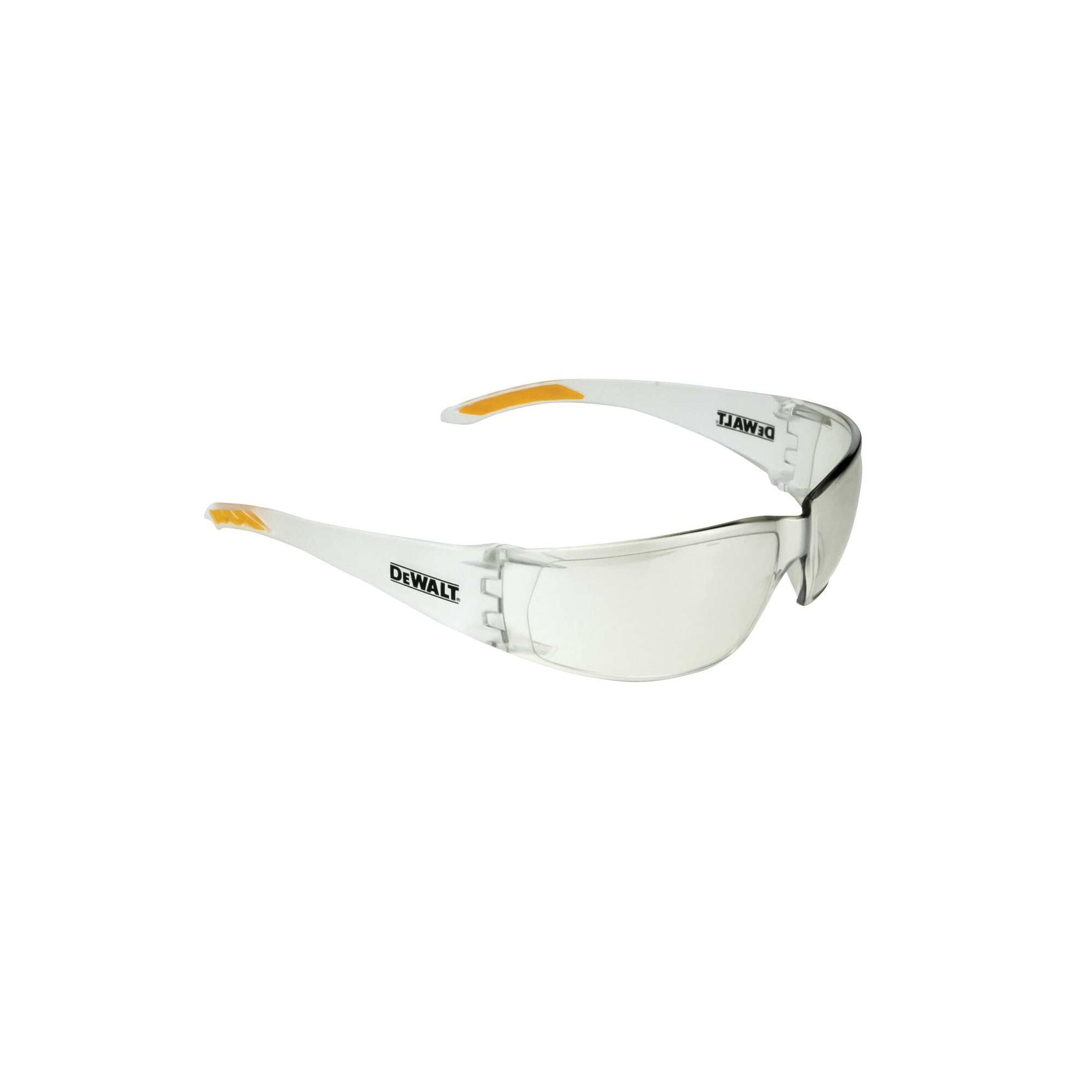 Clear DEWSGCPC DEWALT Contractor Pro ToughCoat Safety Glasses 