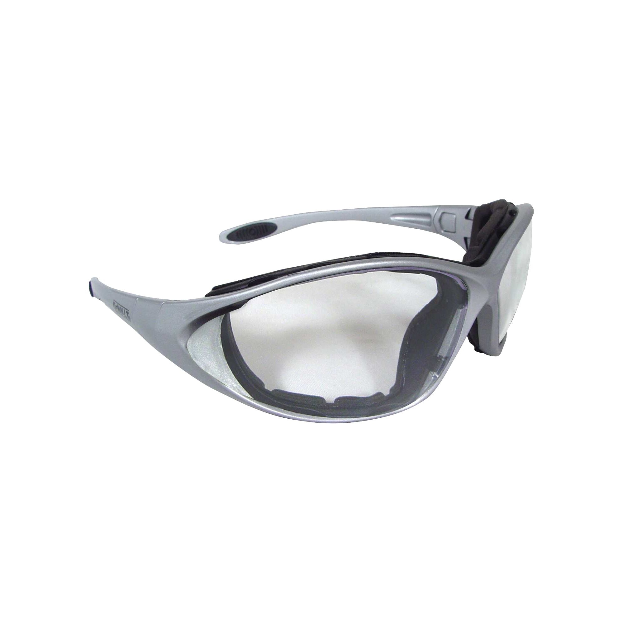 Dewalt Converter Safety Glasses Goggles In/Outdoor Anti Fog Lenses Foam Padded 