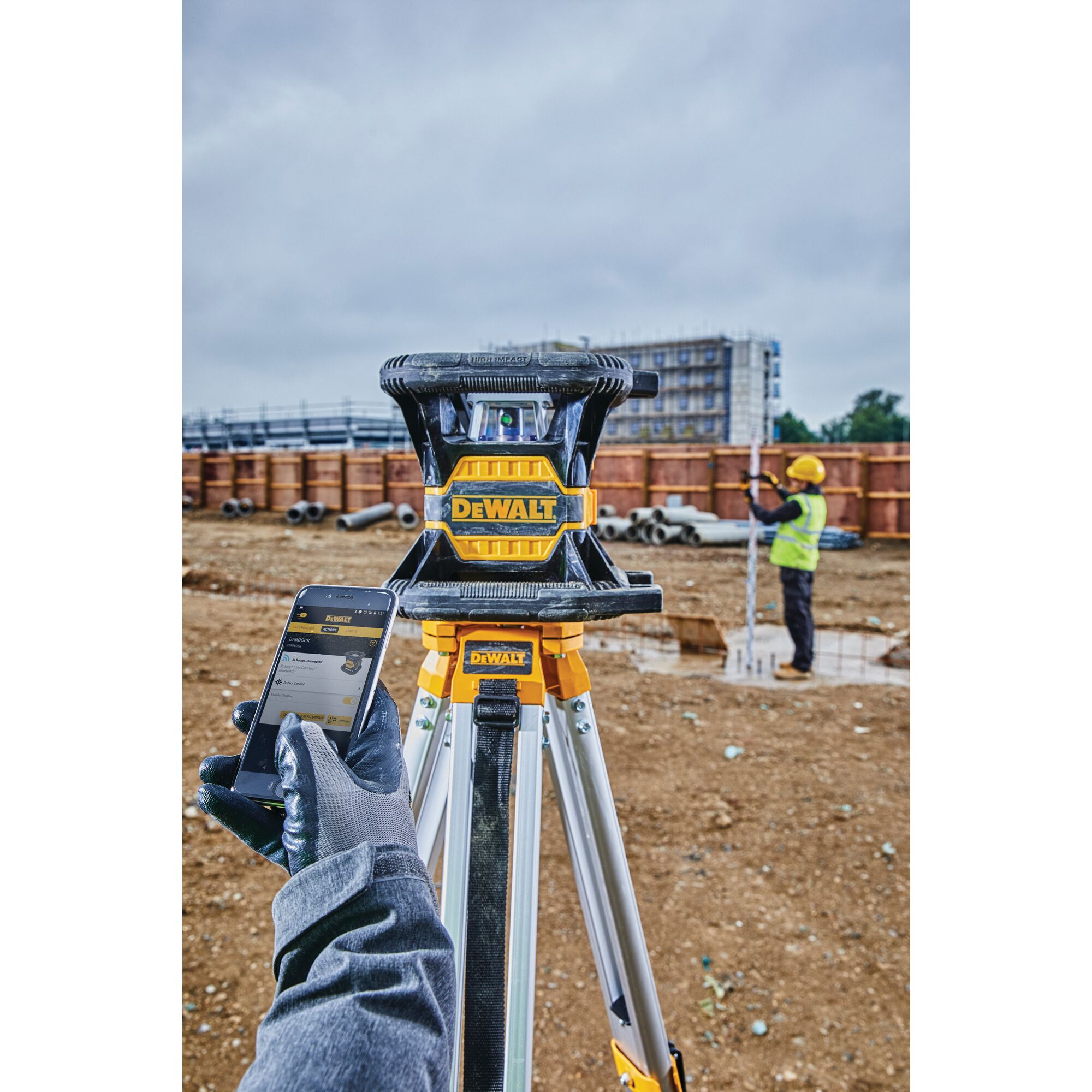 Dewalt green rotary laser cheap