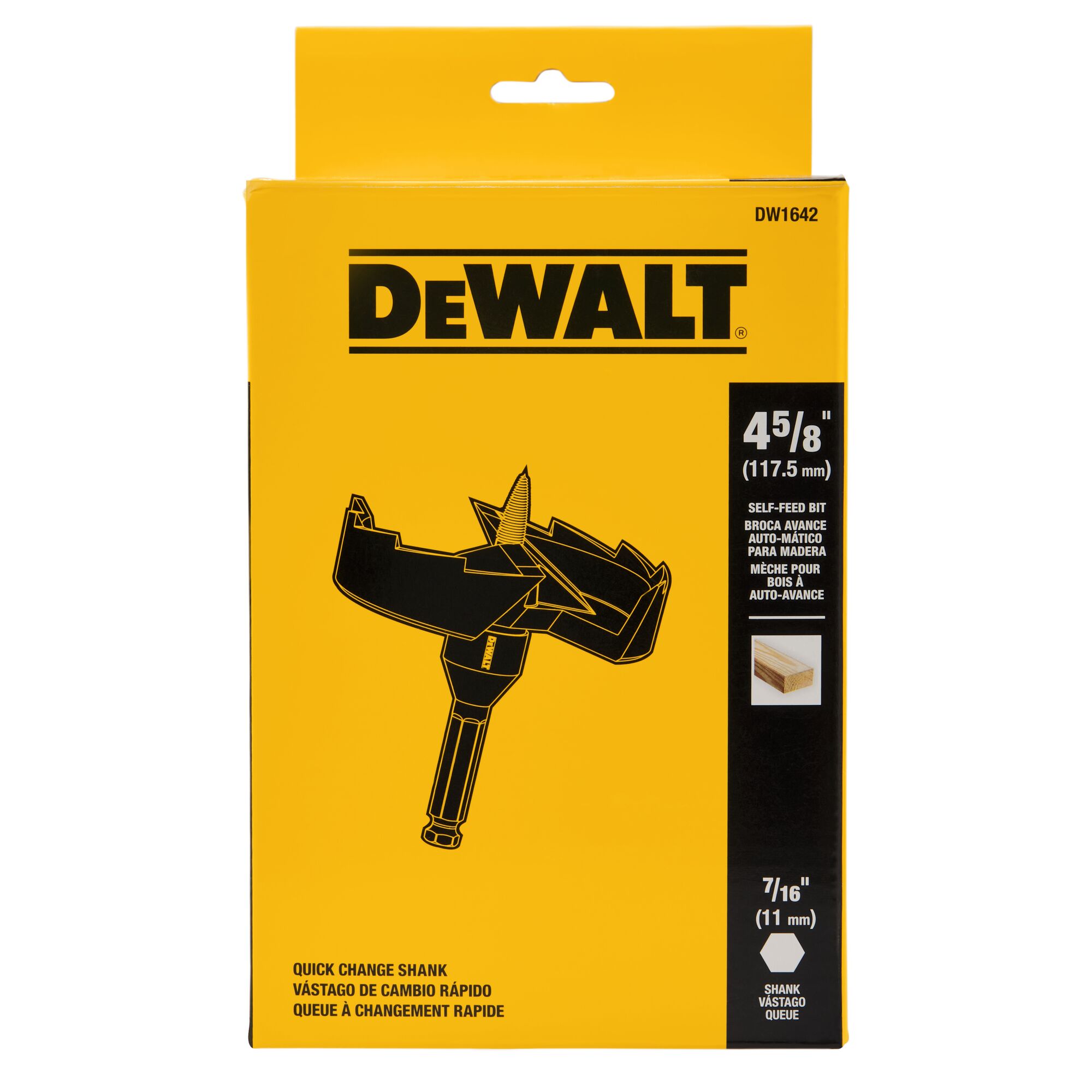 Dewalt 4-5/8 inch Carbide Wood Cutter Hole Saw Drill Bit Power Tool Attachment 