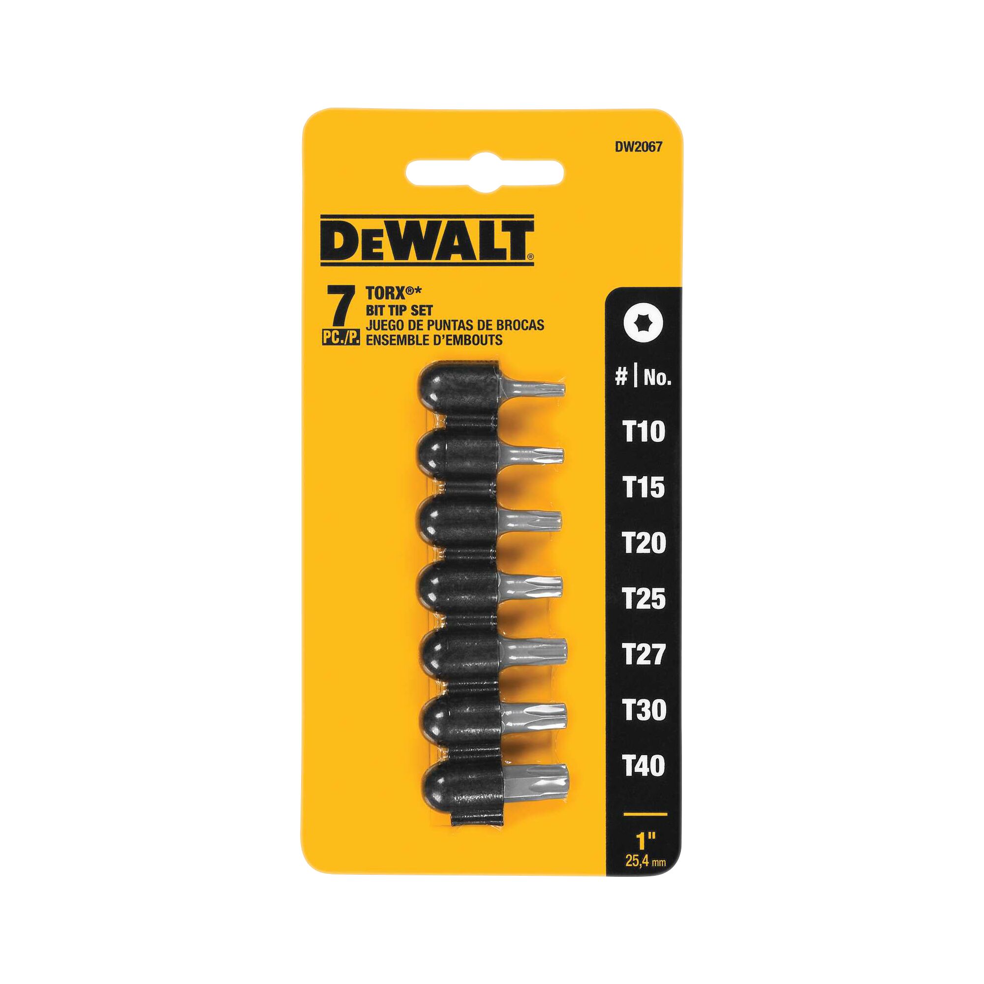 DW1167-Drill Bit Set-DEWALT/BLACK & DECKER