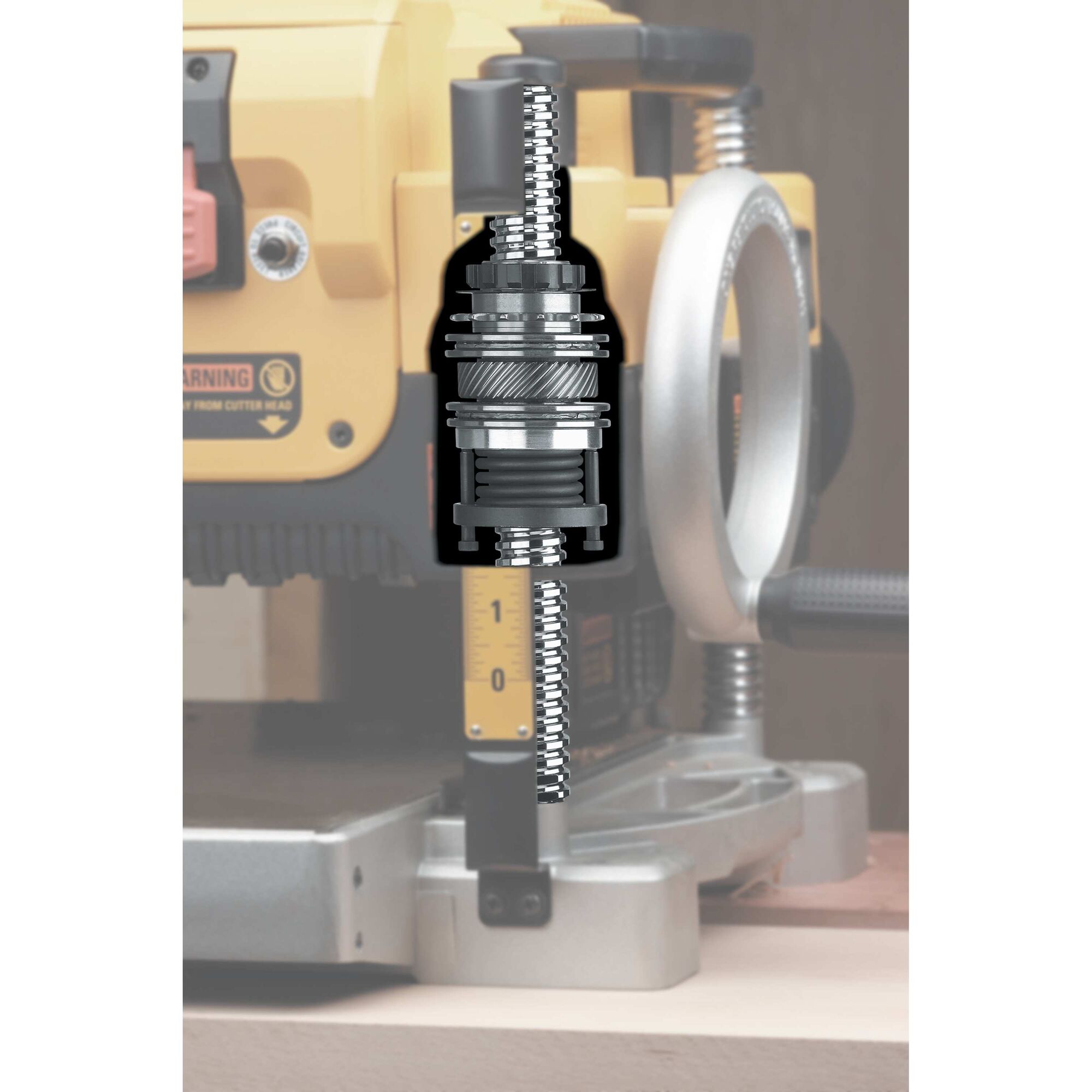 13 in. Three Knife, Two Speed Thickness Planer | DEWALT