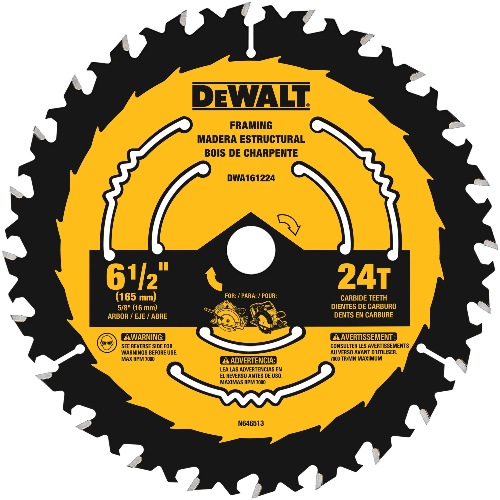 6-1/2 Circular Saw Blades