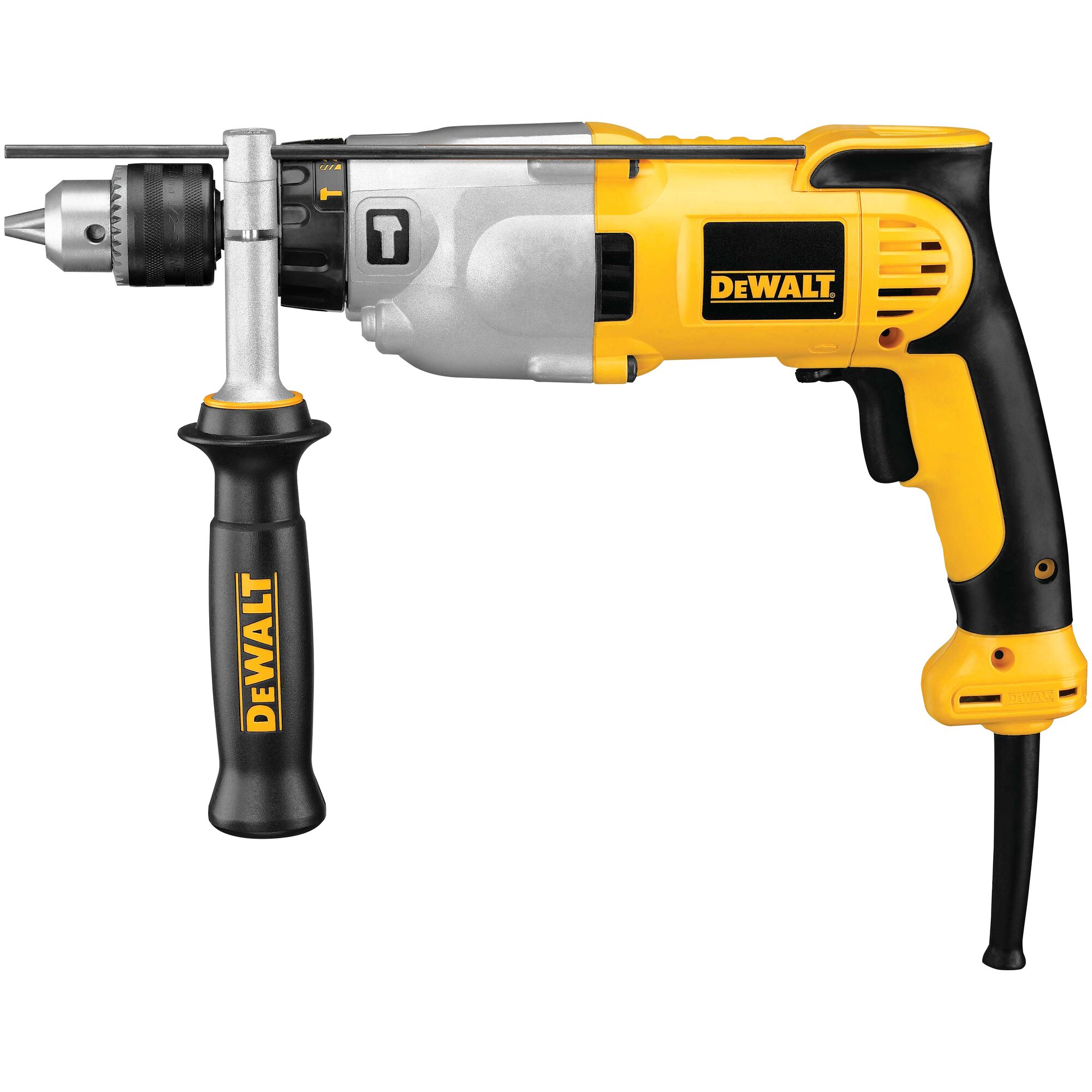 DEWALT Corded 1/2" 13mm Hammer Drill DW511 With Handle and Key for sale online 