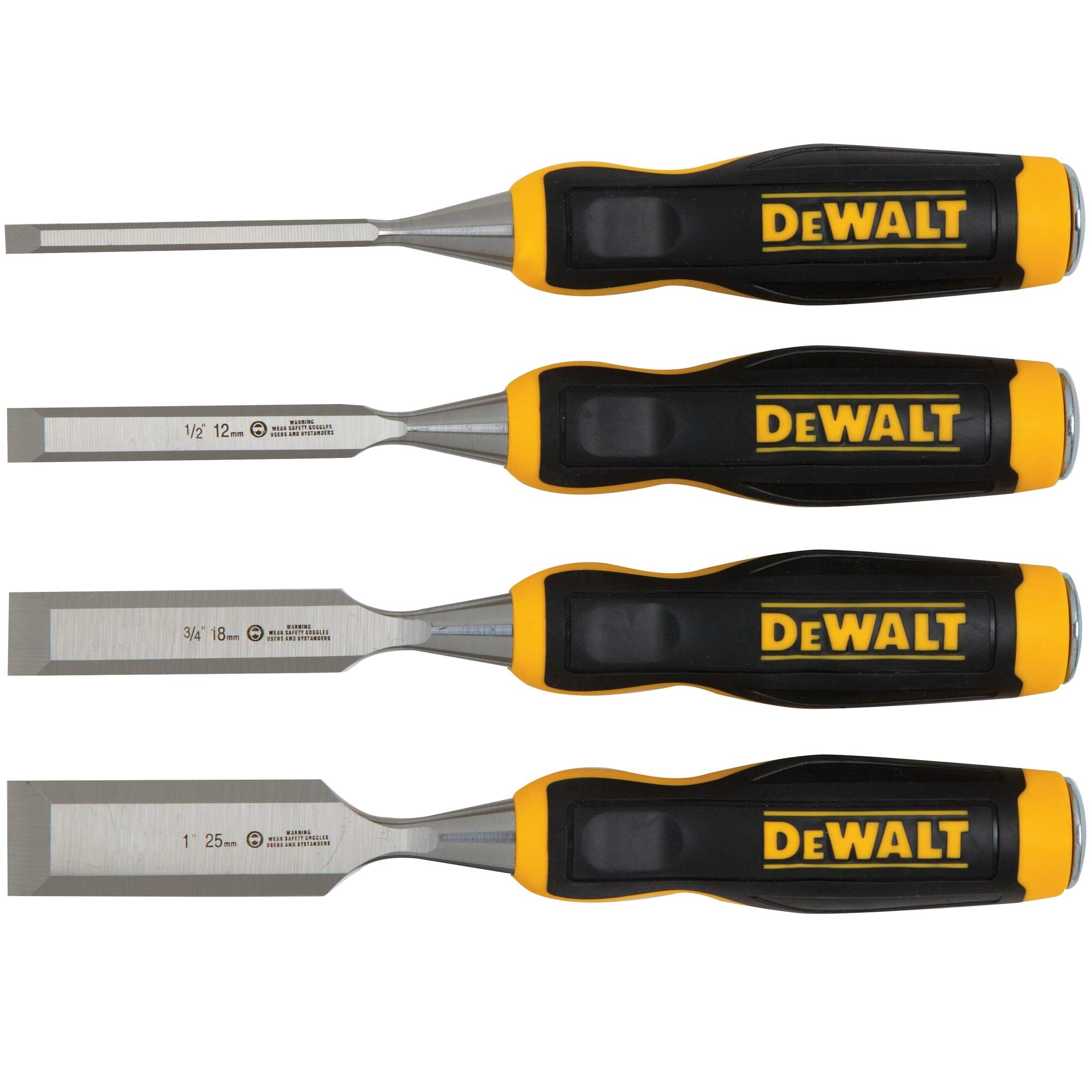 DEWALT Wood Chisel Set (3-Piece) DWHT16862 - The Home Depot