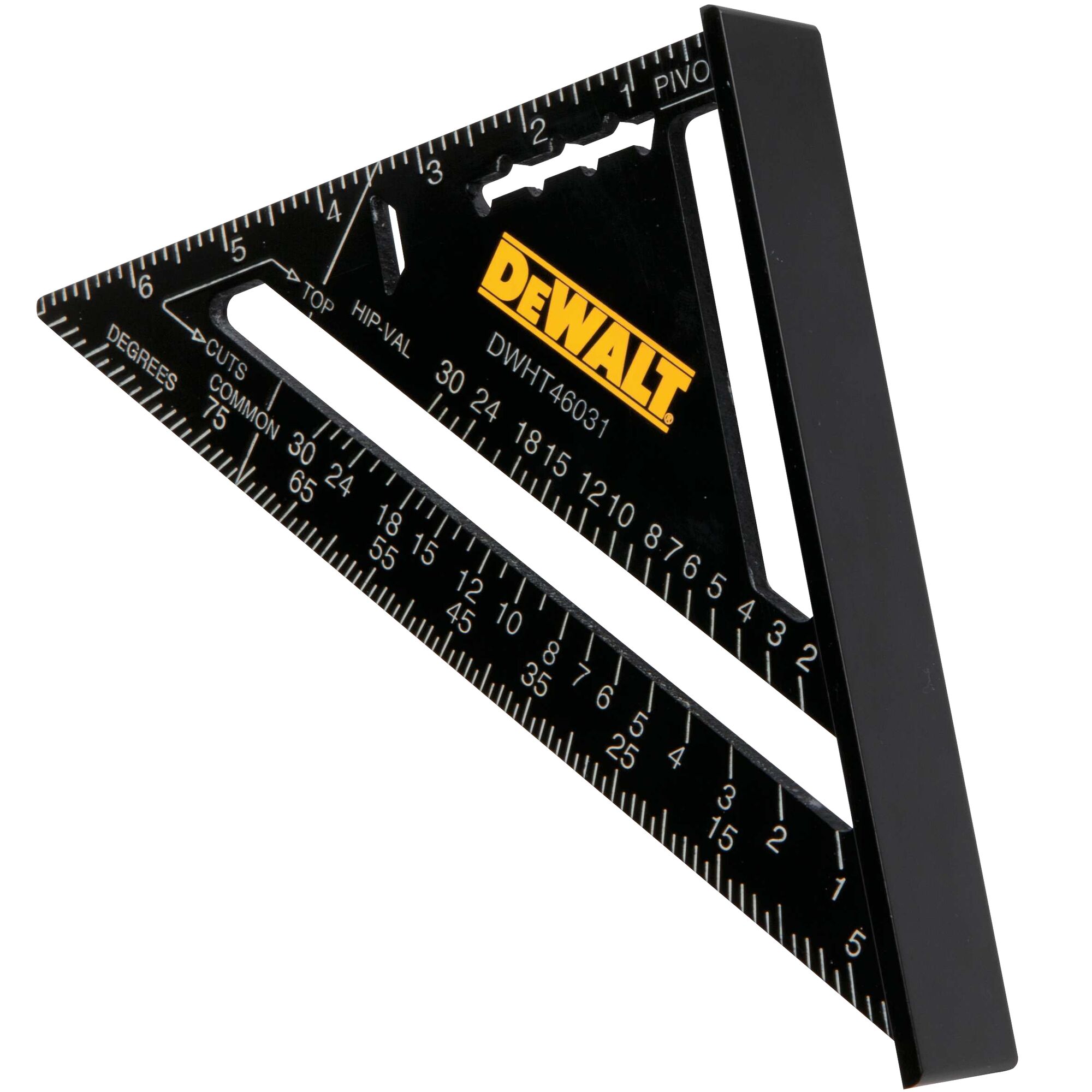 Details about   DeWalt DWHT46031 7 in Premium Aluminum Extra Thick Rafter Square New 