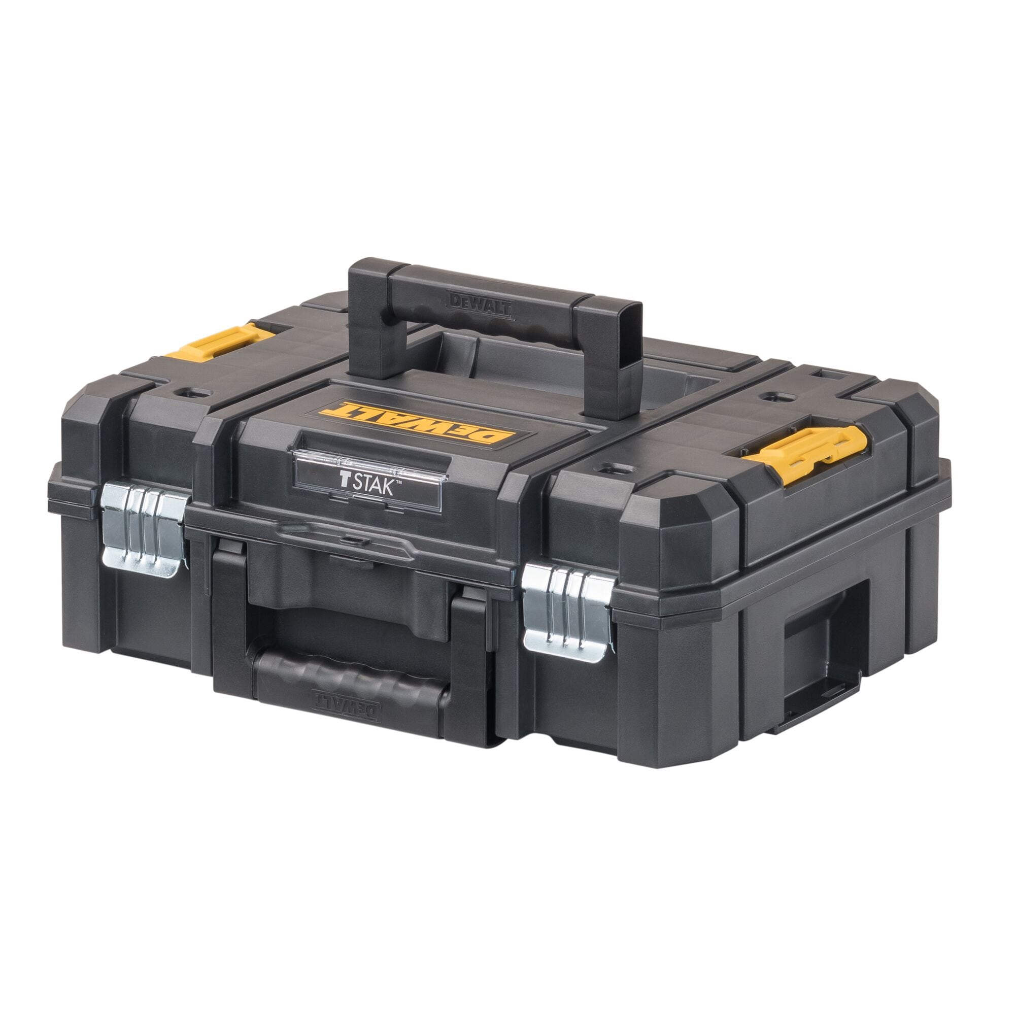 DeWalt DWST17807 TSTAK Ii Series Flat Top Tool Box, 66 Pound, Plastic,  Black, 4-Compartment: Tool Boxes Plastic (076174712155-1)