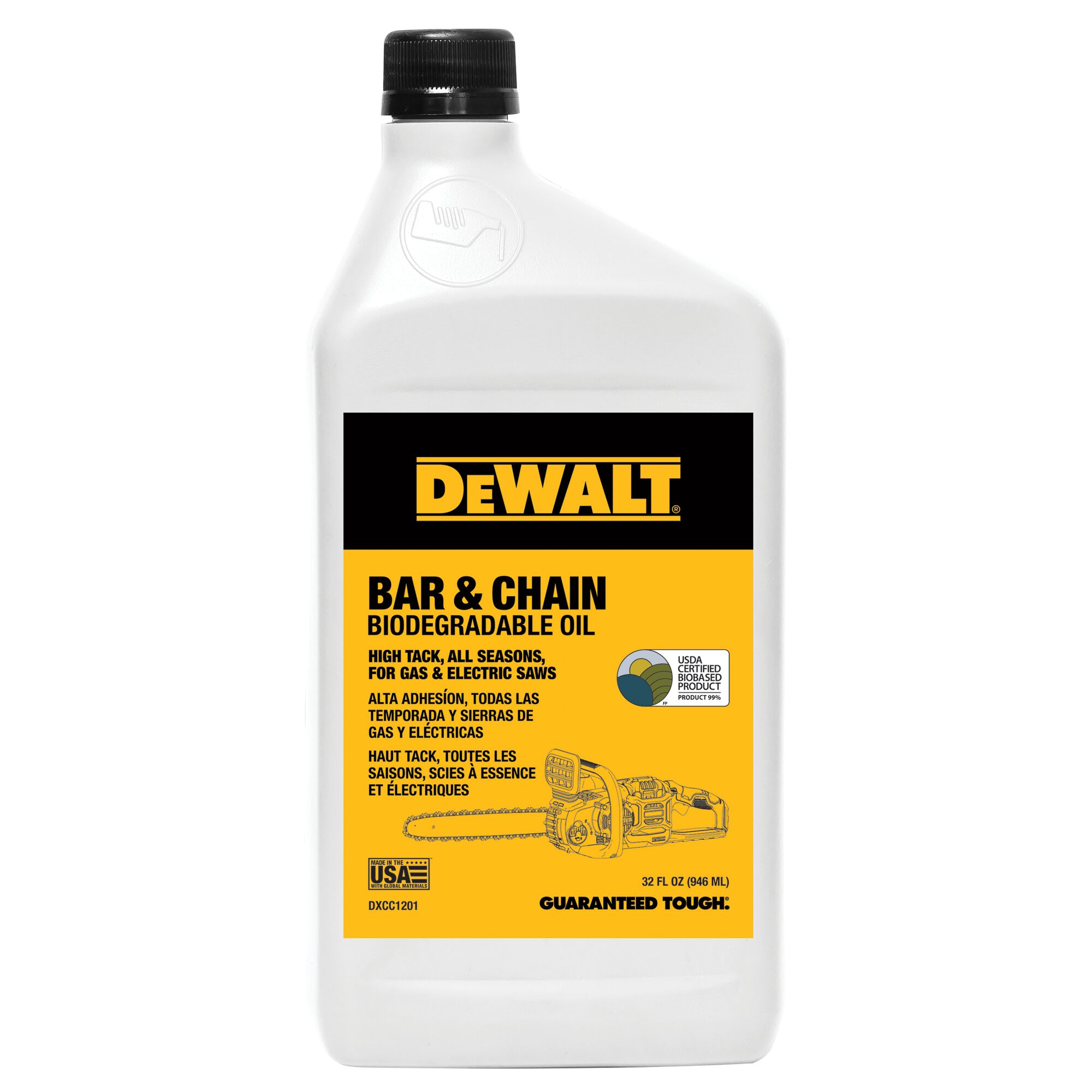 DEWALT Biodegradable Chainsaw Oil 32oz
